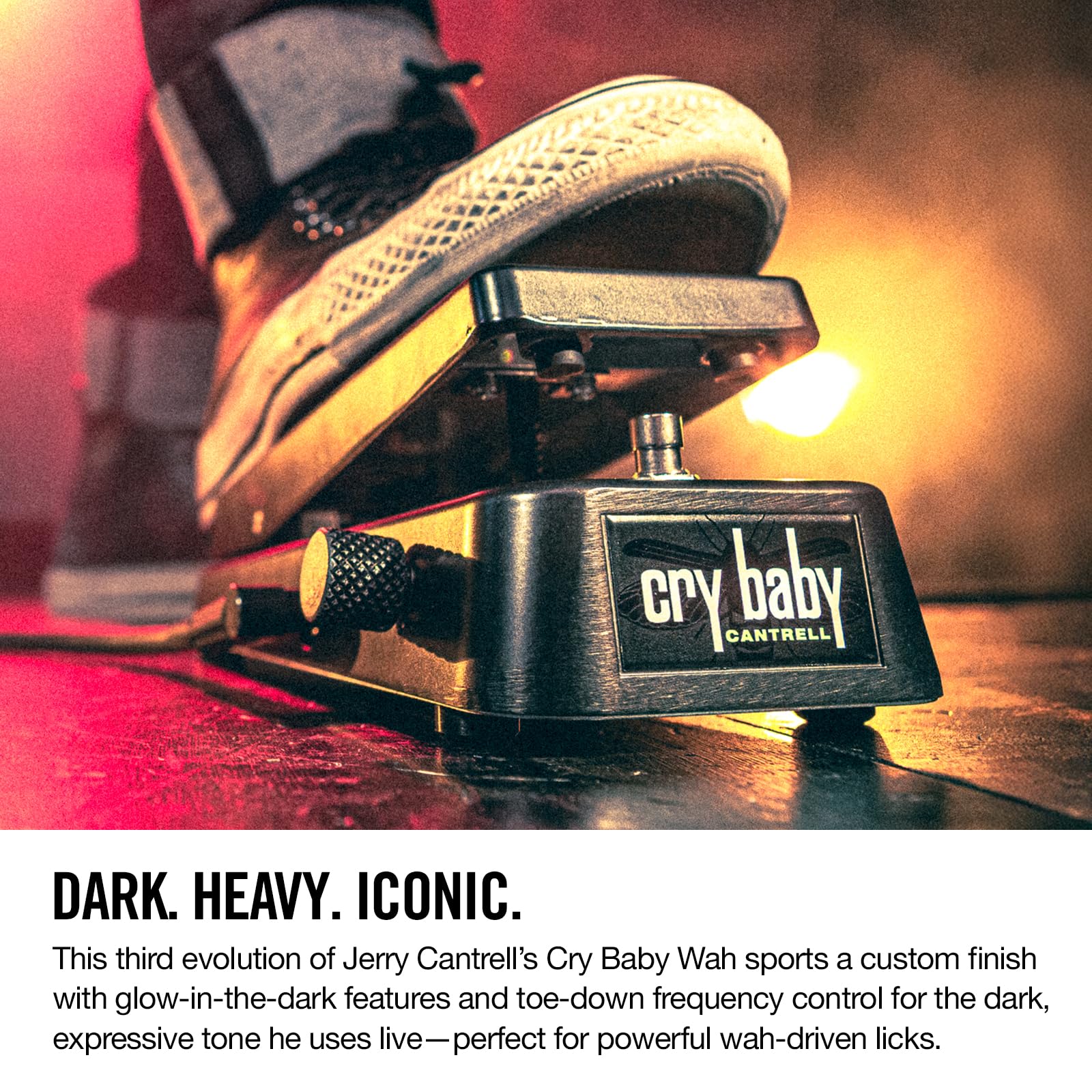 DUNLOP - JC95FFS JERRY CANTRELL FIREFLY CRY BABY WAH