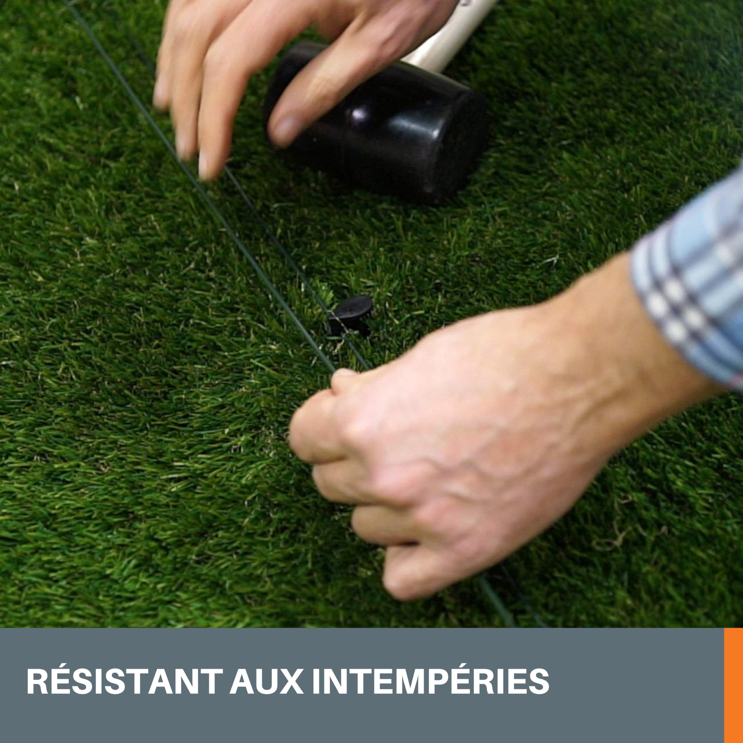 WORX Lot de 100 piquets pour câble périphérique WA0179