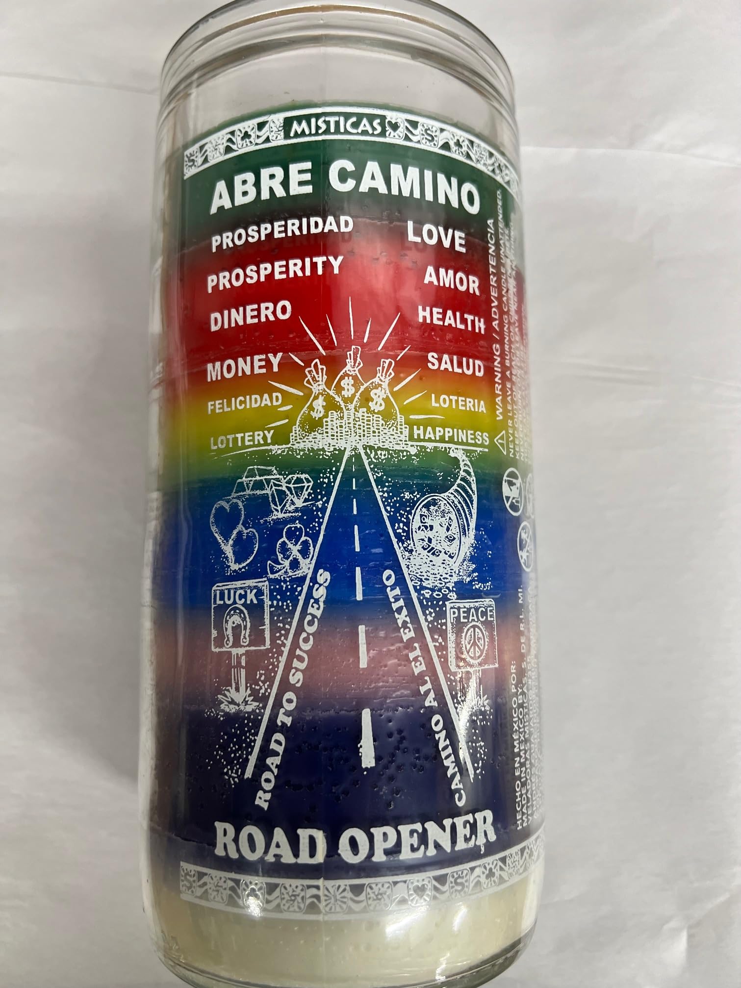 洋書 Cando01 14000 Amazon.com: Road Opener/Open Road14 Day Unscented 7 Color Candle