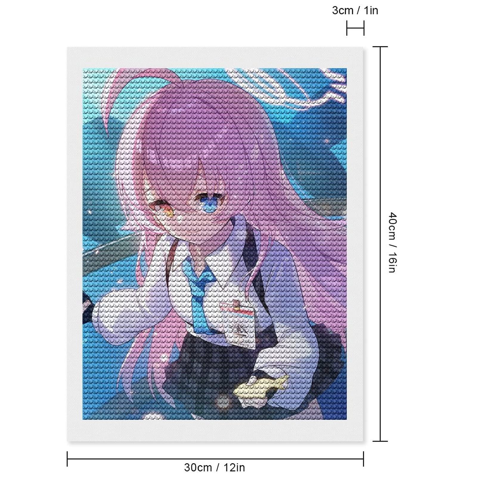 Amazon | ダイヤモンドアート ブルアカ 小鳥遊ホシノ 刺繍キット