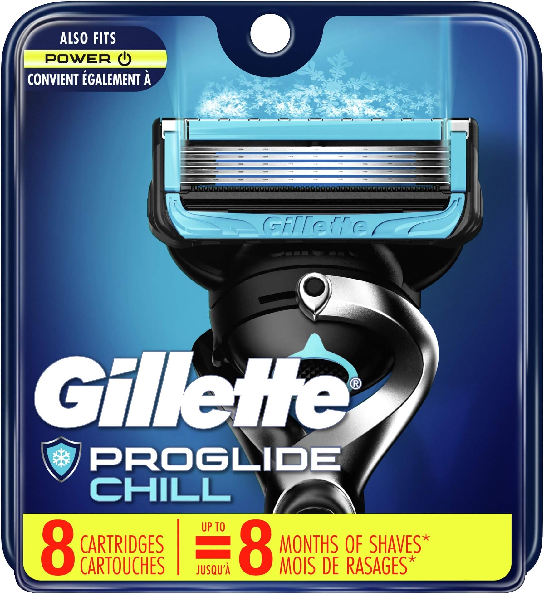 Amazon.com: Gillette ProGlide Shield Razor Refills for Men, Shield from ...