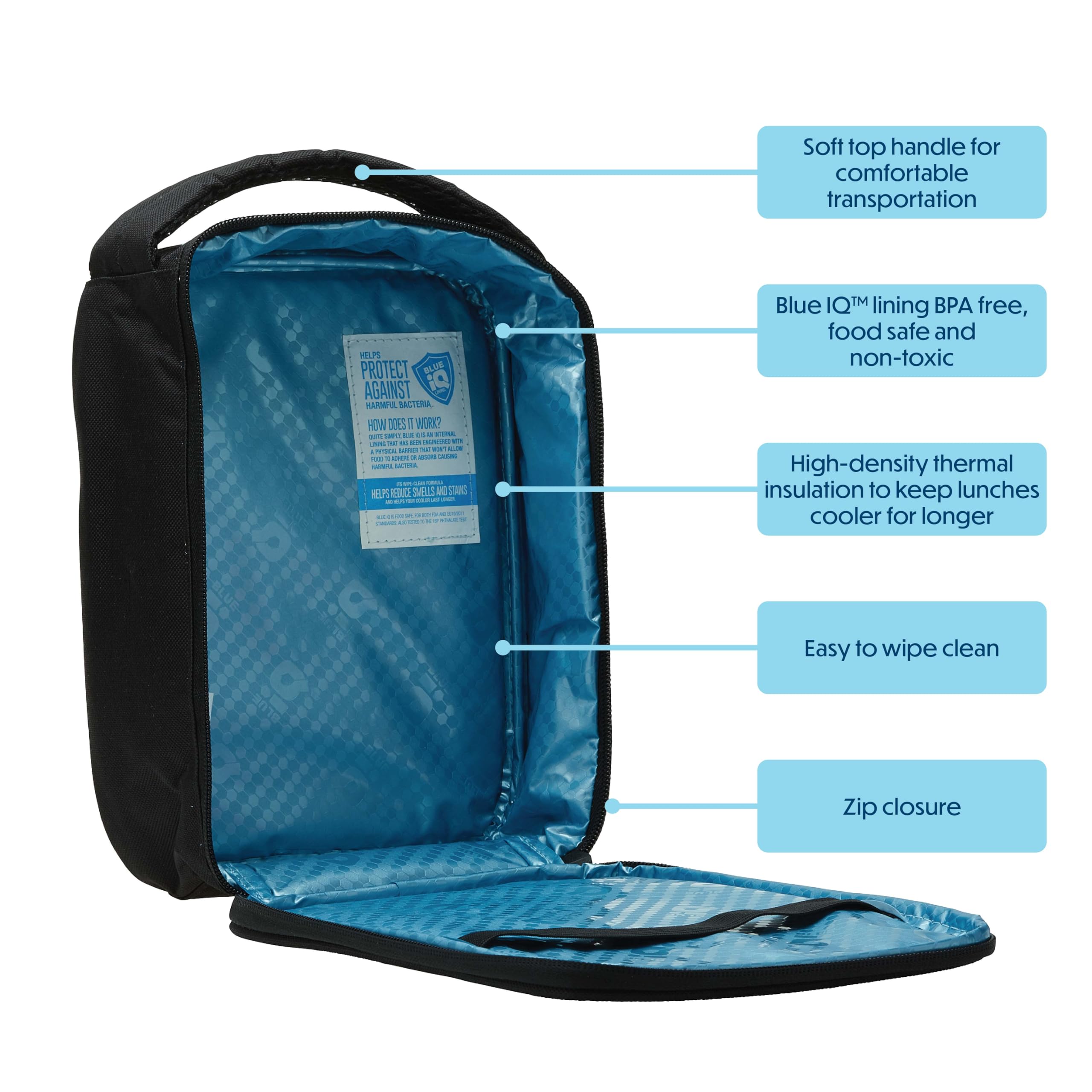 Smash Kids Collapsible Insulated Lunch Bag, Dino - Image 2