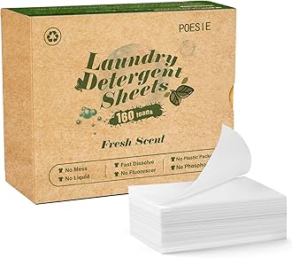 Travel Laundry Detergent Sheets