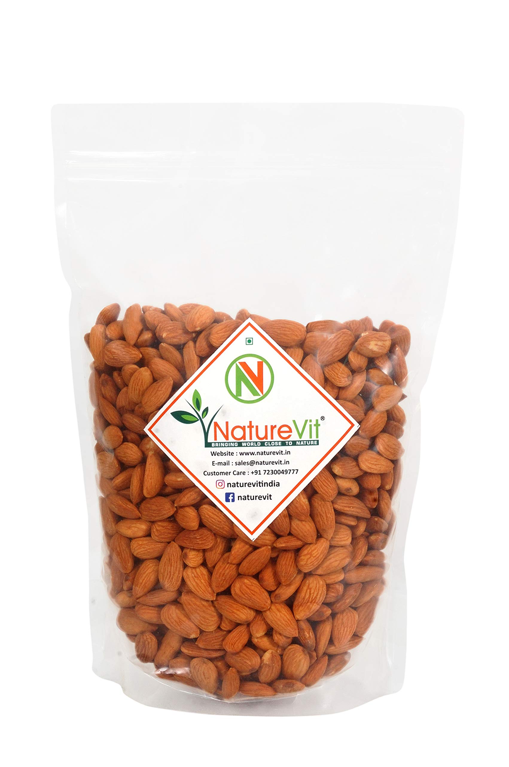 California Almonds, 1 Kg | Premium Badam Giri | High In Fiber & Boost Immunity | Real Nuts | Gluten Free | Grade - Independence