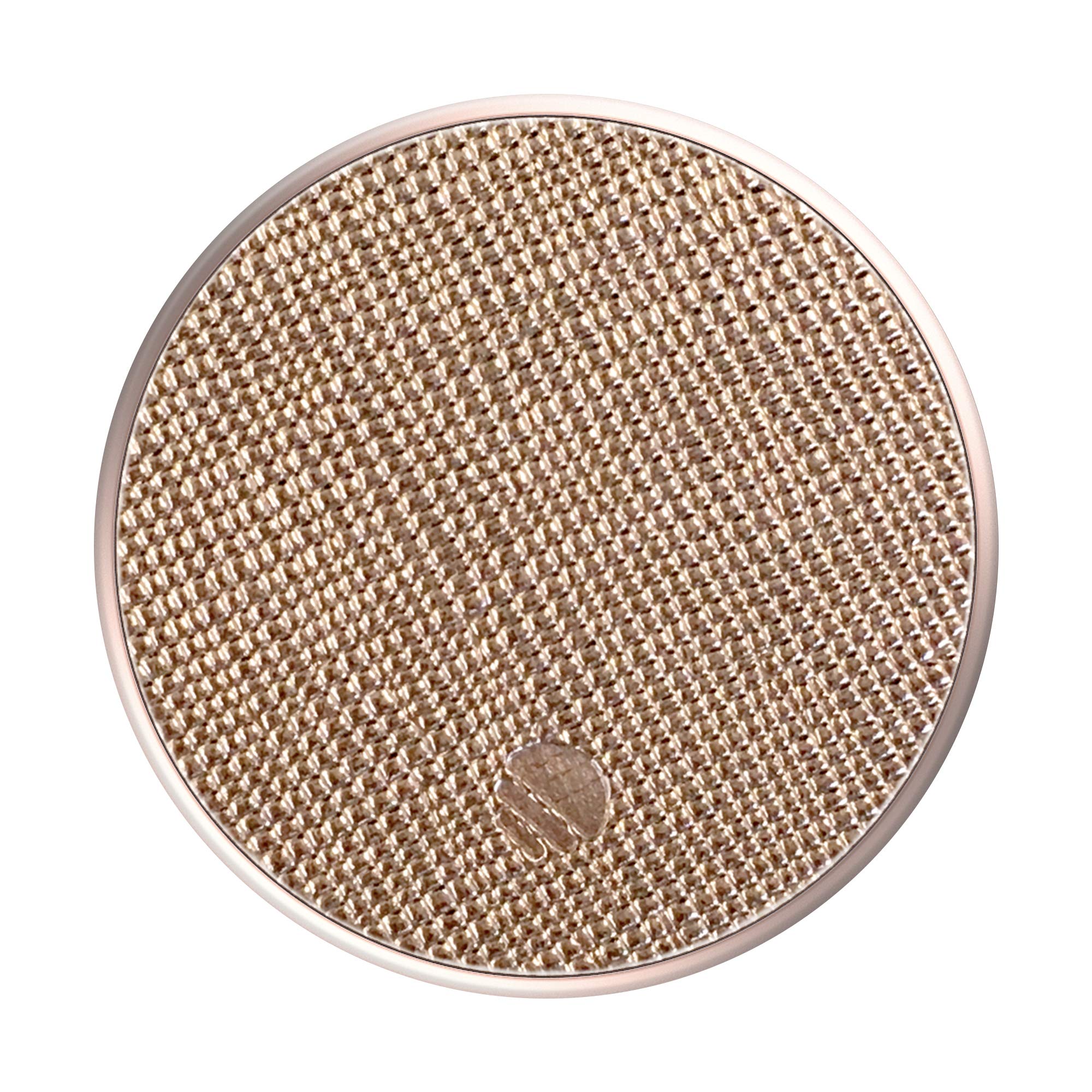 PopSockets PopGrip Mit Austauschbarem Top | Ausziehbarer Griff & Ständer | Saffiano Rose Gold | Kabelloses Laden Möglich