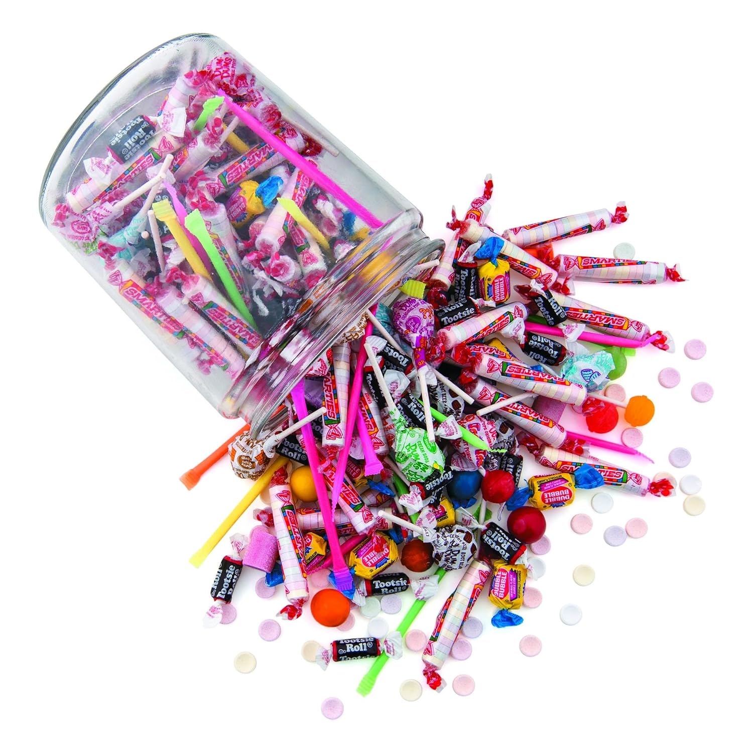 Fun Express Bulk Candy Variety Pack 1000 Pieces - Individually Wrapped Assorted Candy for Halloween, Party Favors, Pinata Stuffers & Goodie Bags | Premium Mix for Birthdays, Carnivals & Parades