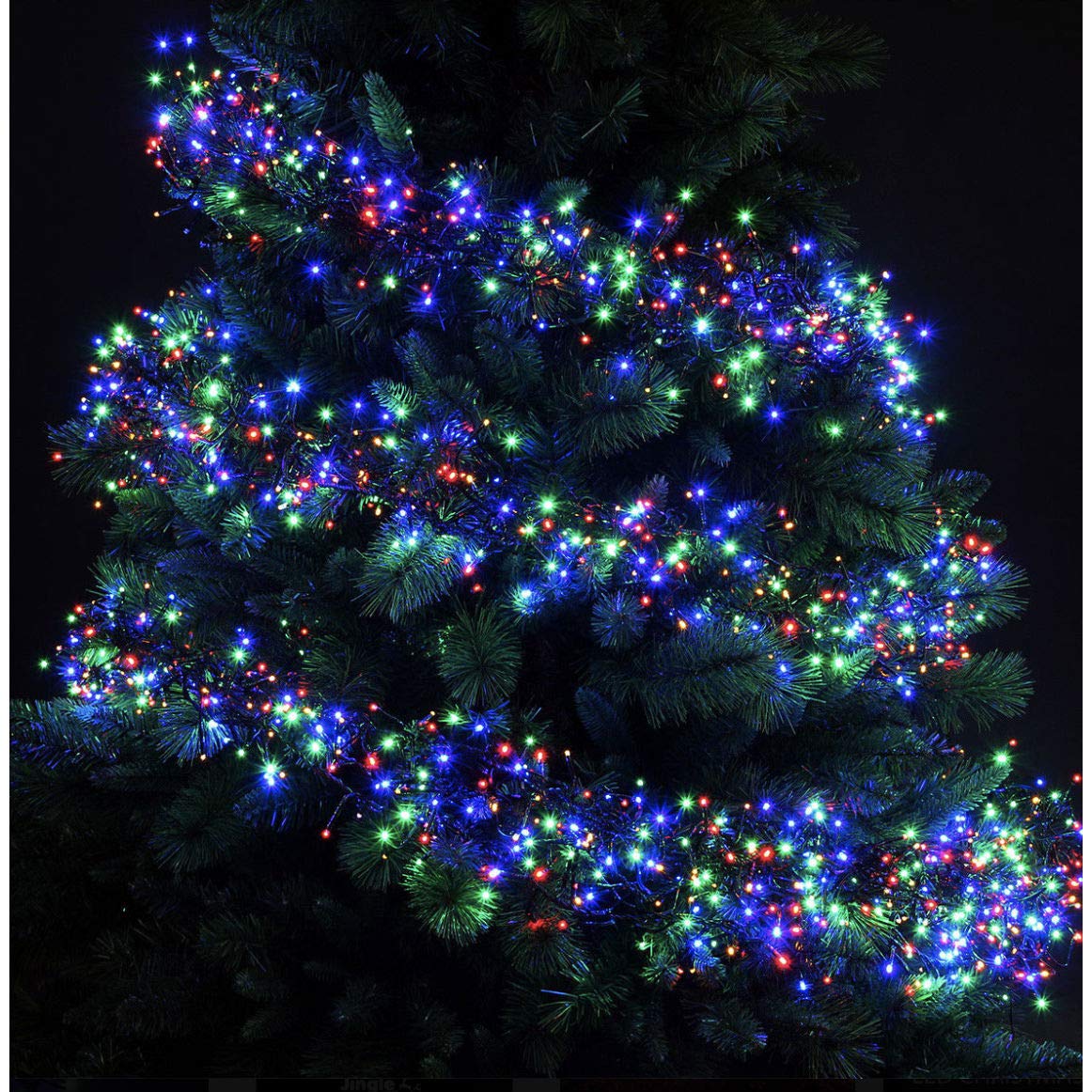 Amazon.co.jp : Lumineo 768 LED マルチカラー クリスマス クラスター