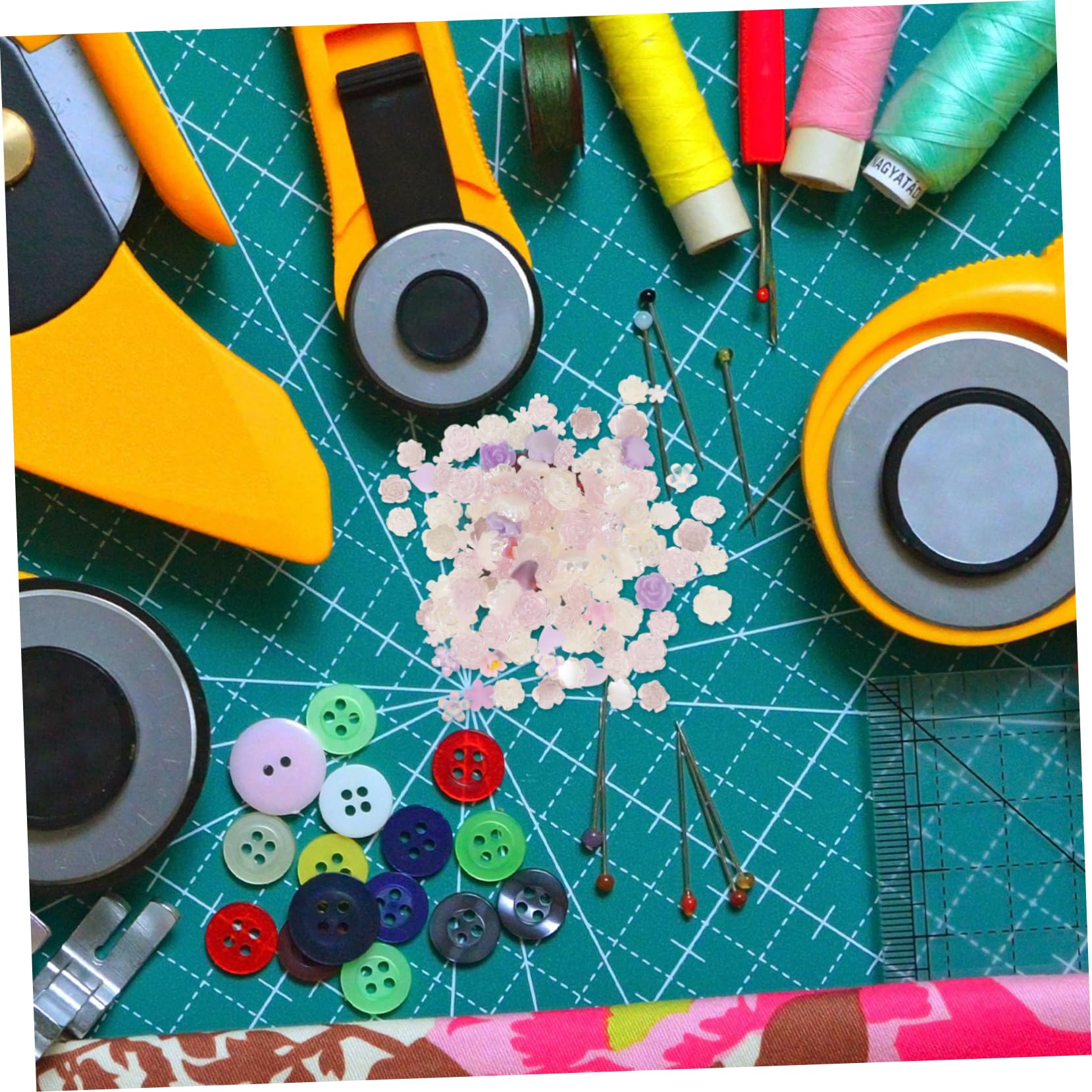 5 Pièces Décorations Résine pour Ongles Charms Fleurs de Camélia pour Accessoires Diy pour Téléphone et Artisanat Féminin