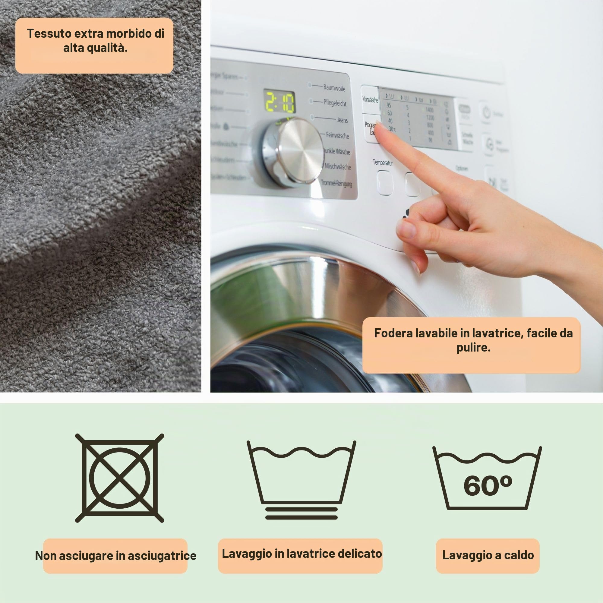 My Brest Friend Cuscino per allattamento doppio, per un maggiore comfort con fodera, cuscino ergonomico per l'allattamento al seno per il massimo sostegno, cuscino per allattamento regolabile con
