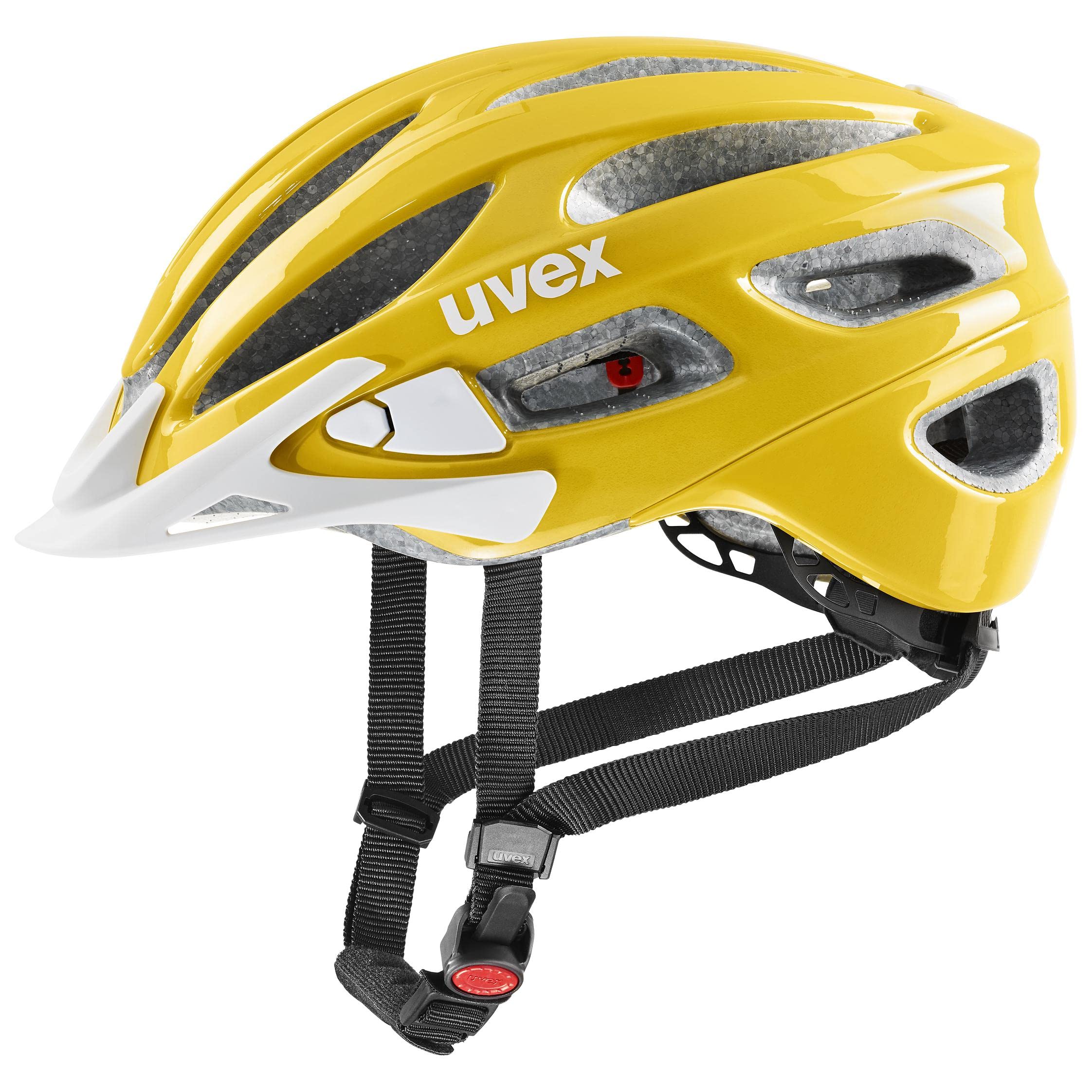 uvex true - lekki uniwersalny kask damski - indywidualna regulacja wielkości - możliwość zainstalowania światła LED - sunbee-white - 55-58 cm