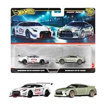 Amazon | ホットウィール(Hot Wheels) プレミアム 2パック 日産