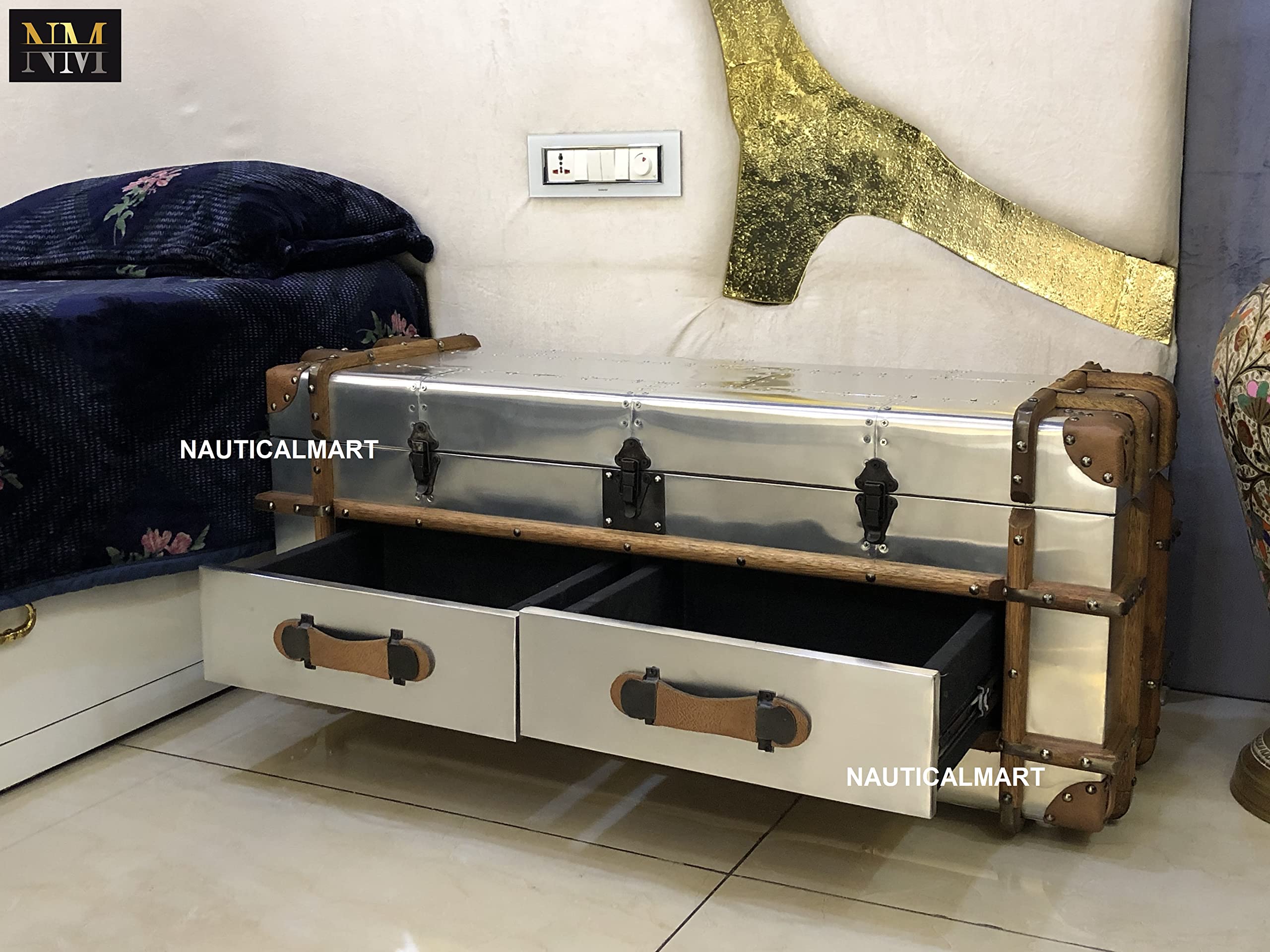 Amazon.com: NauticalMart AERO Coffee Table Aluminium Furniture