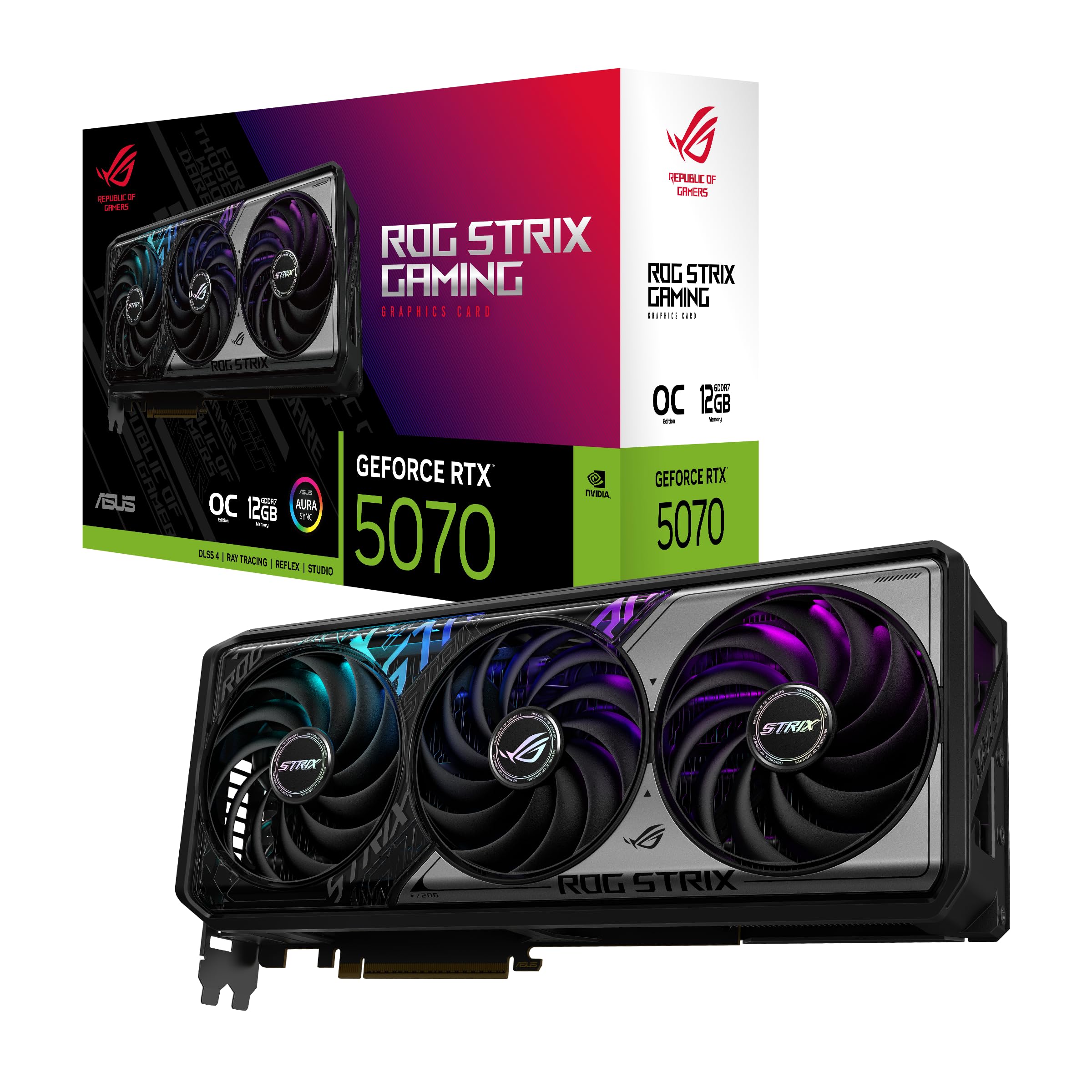 【未開封】ASUS GeForce RTX 5070 OC Amazon.com: ASUS The SFF-Ready Prime GeForce RTX™ 5070 OC
