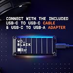 WD_Black 1TB P40 Game Drive SSD - Up to 2,000MB/s, Portable External Solid State Drive SSD, Compatible with PlayStation, Xbox, PC, & Mac - WDBAWY0010BBK-WESN