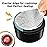 CAPMESSO Reusable Vertuo Pod Refill Kit, Faster Seal Reusable Nespresso Vertuo Pods with Fill & Press Brush,100pcs Aluminum Foil Lids for Refillable Nespresso Pods Vertuo