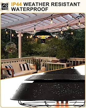 Amazon.com: Star Patio Electric Patio Heater, Outdoor Heater