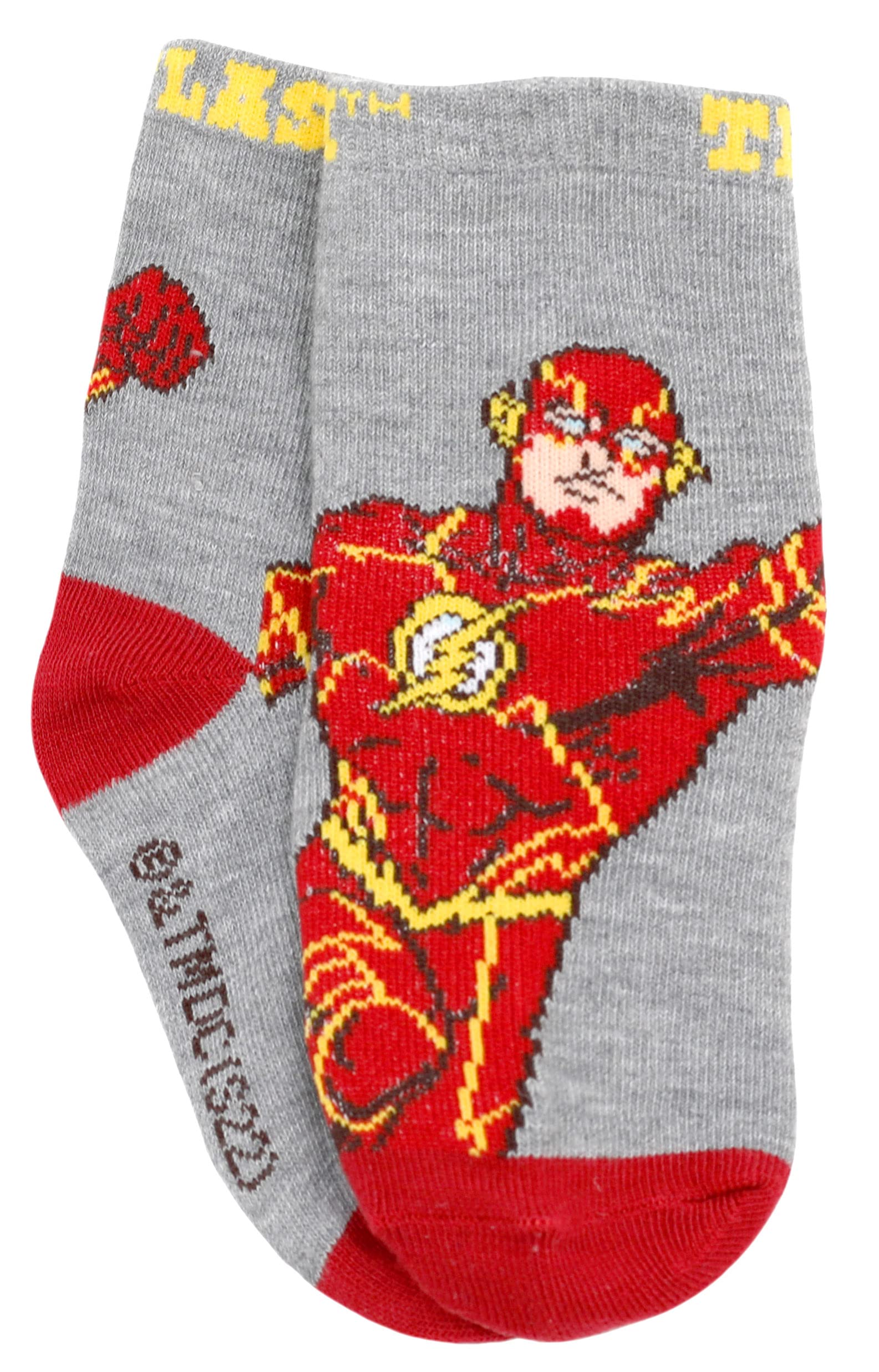 DC Comics Little Boy's Justice League Superhero Crew skarpety, 5 sztuk