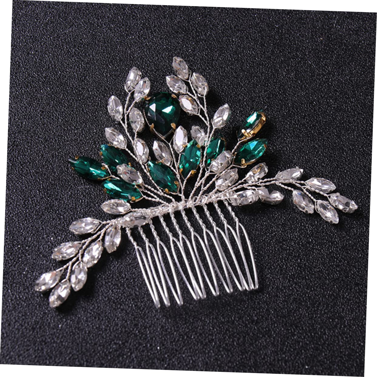 POPETPOP Lot De 4 Peignes À Cheveux Élégants Pour Mariée Avec Strass Accessoire Pour Enterrement De Vie De Jeune Fille Mariage Banquet