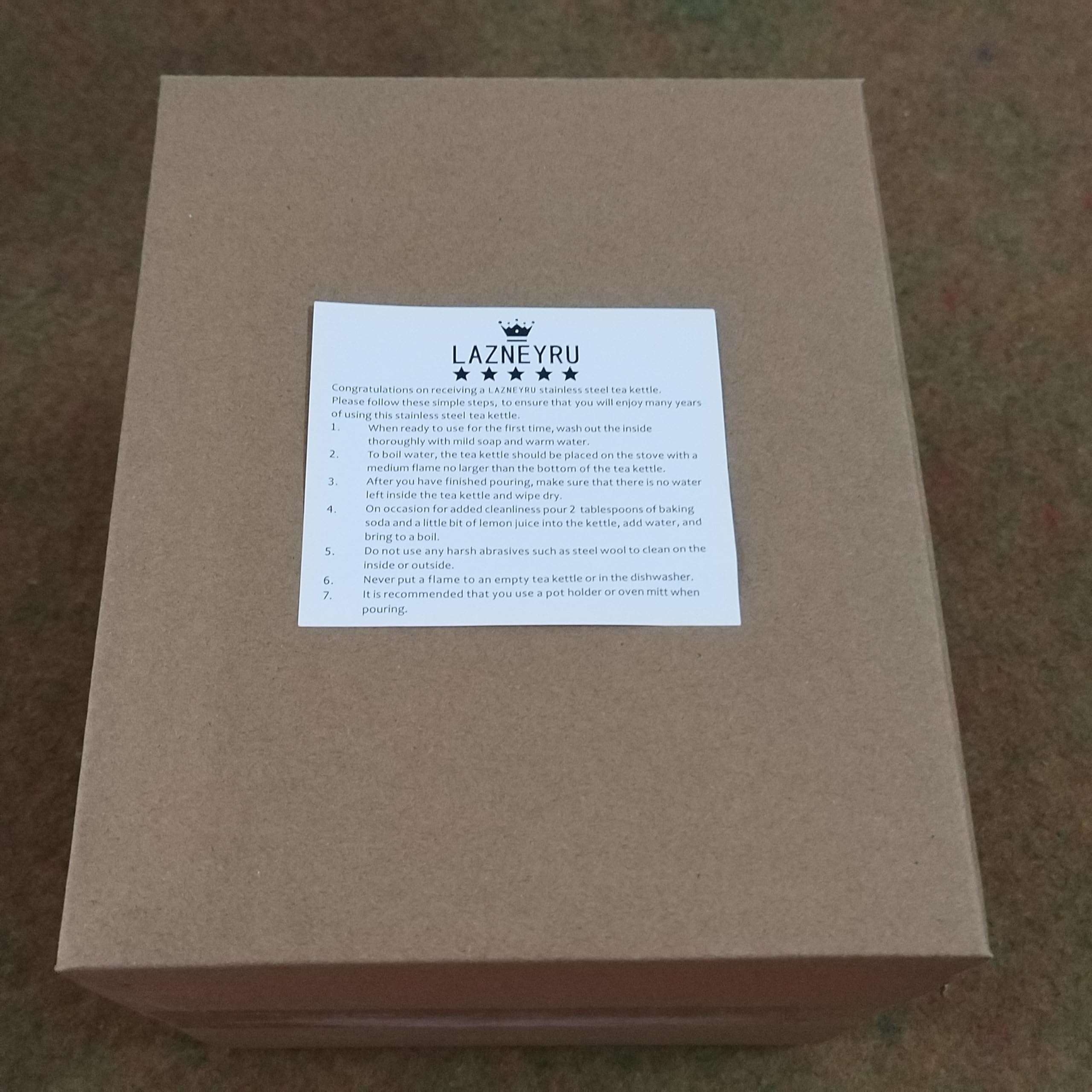 3L Hervidor de agua de acero inoxidable para camping, té en tetera con asa, placa de inducción y estufa de gas, cocina silbante