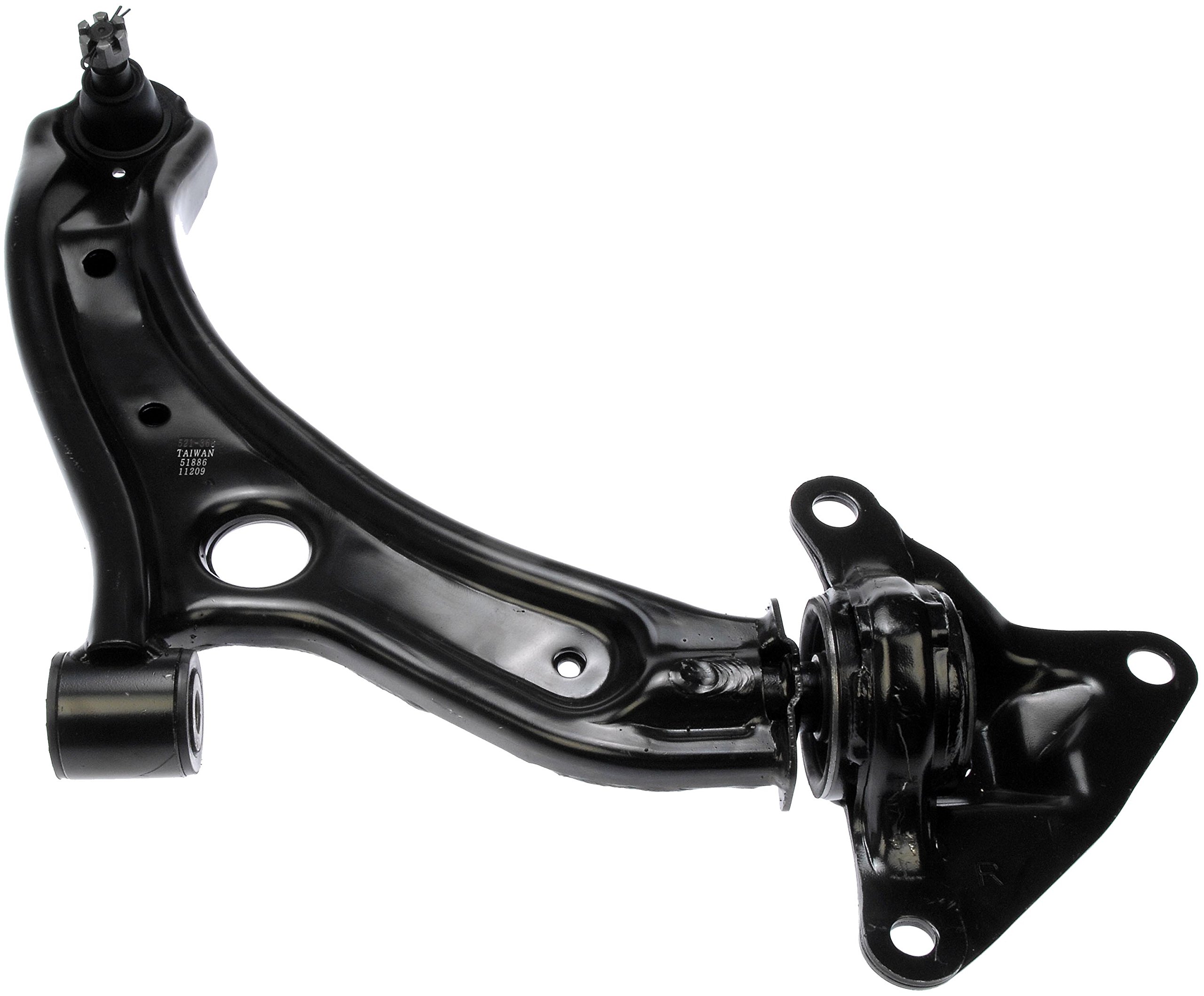 Dorman 522-114 Front Passenger Side Lower Suspension Control Arm and Ball Joint Assembly Compatible with Select Honda Models