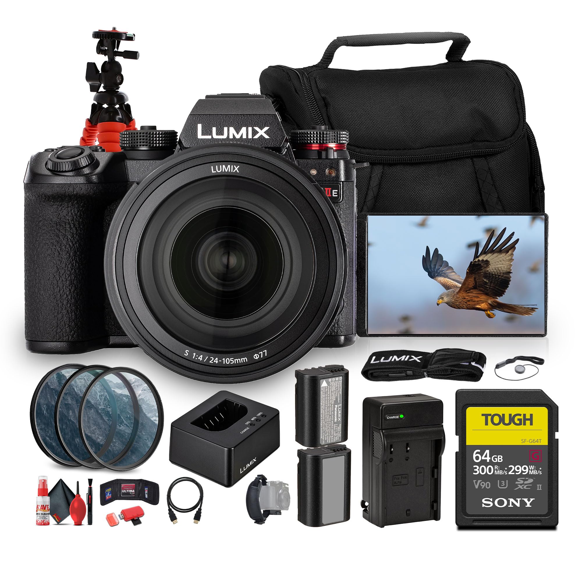 Amazon.com : Panasonic LUMIX S1 IIE Mirrorless Camera | Full-Frame
