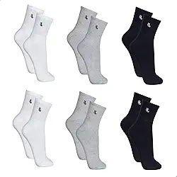 Kit 6 Pares Meias Lupo 3245 Cano Médio Algodão - Sortido