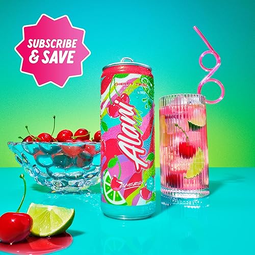 Miniatura 9 de Alani Nu Energy Drink Cherry Twist, 12 onzas líquidas (paquete de 12)