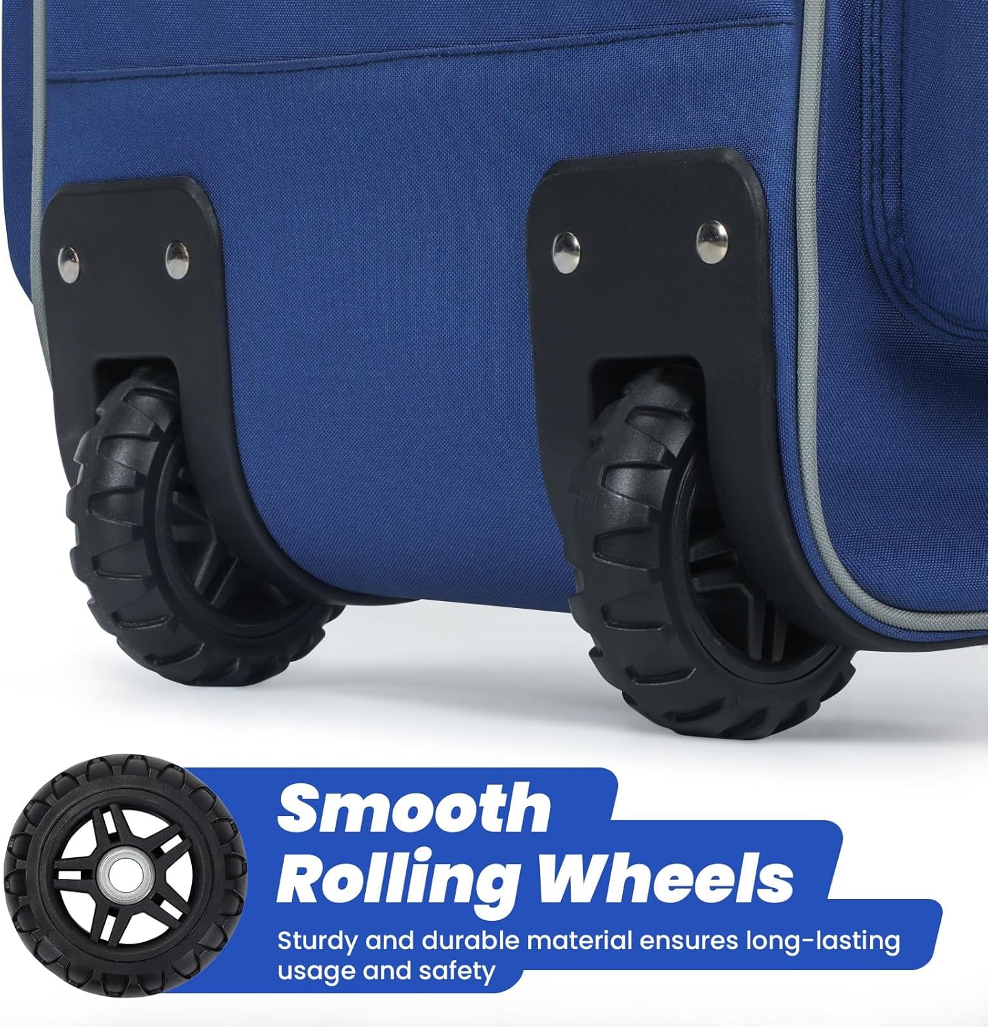 70L Catchers Gear Bag with Wheels, Soft Rolling Baseball & Softball Bag for 4 Bats, Multi-Pockets, Shoe Compartment, Fence Hook, Portable Equipment Bags for Youth & Adult