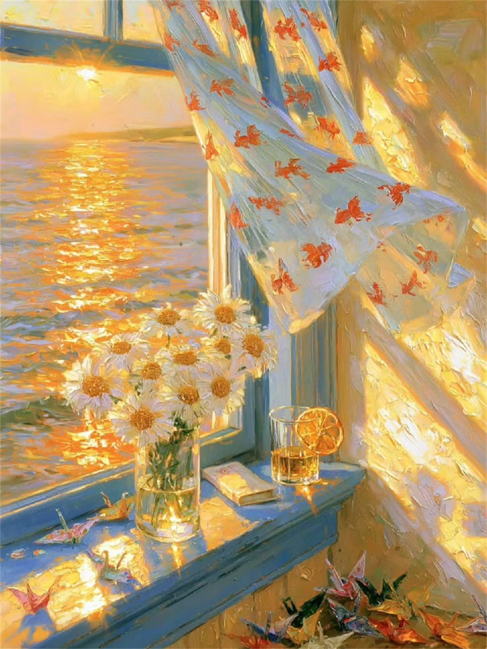 Puzzle 1314 Piezas Adultos Margarita del Sol, Rompecabezas Adultos Dificil 75x50cm, Estimula la Concentración y Antiestrés, Juego de Habilidad para Toda la Familia