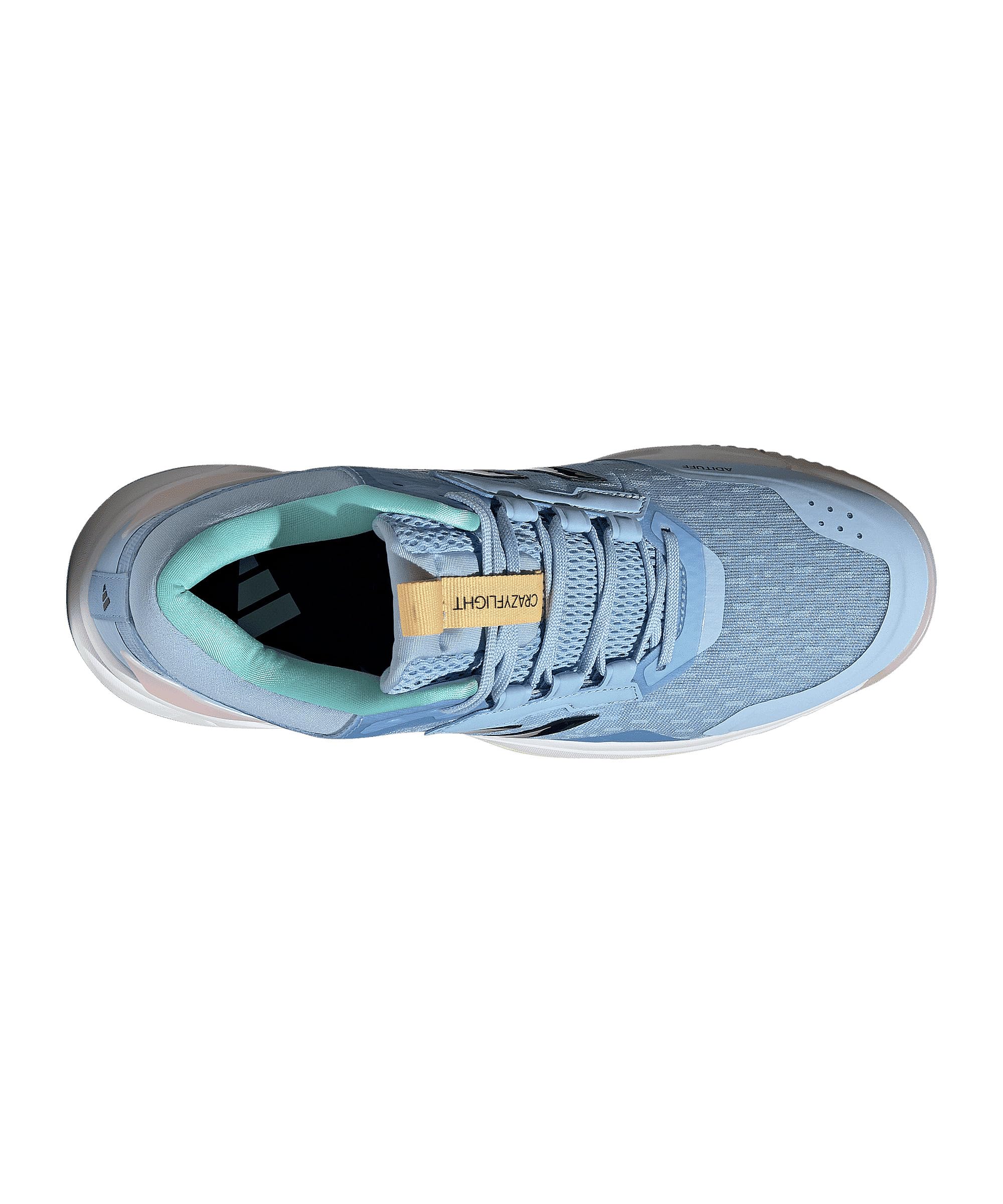 adidas Performance Crazyflight 6 Mid Damen Weiß blau, 41 1/3 Damen