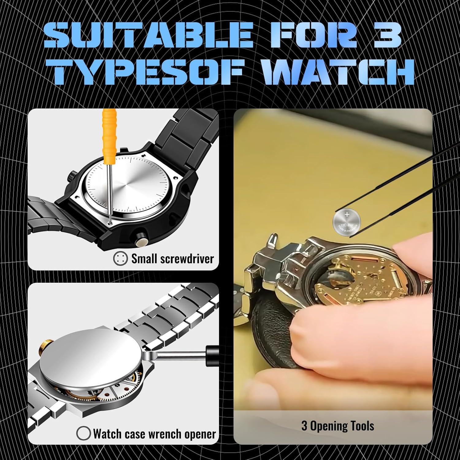 CTL1616/CTL1616F Original Solar-Akku für Solaruhren, passend für Tough Solar und G-Shock