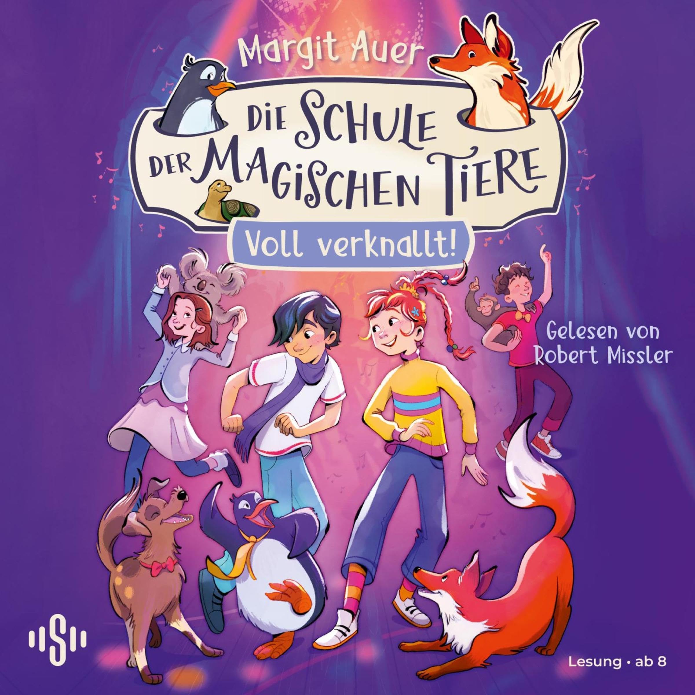 Cover art for Die Schule der magischen Tiere Neuausgabe 8: Voll verknallt!