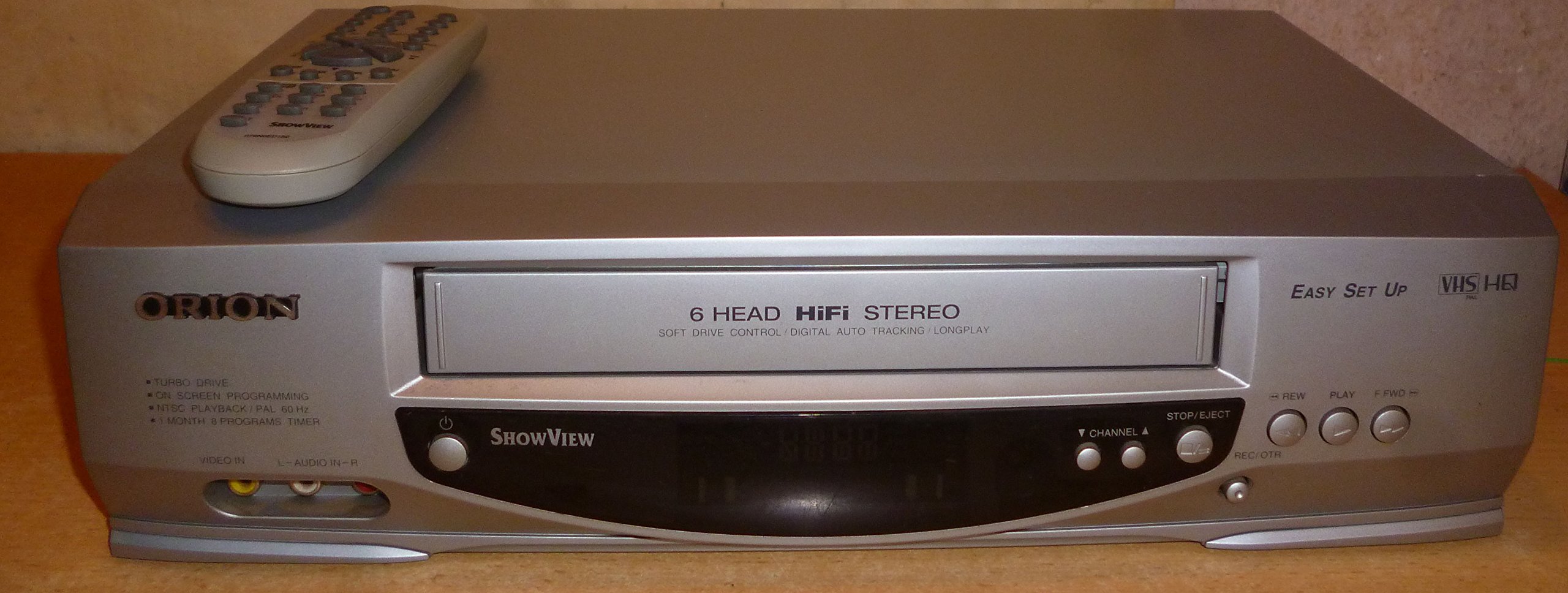 VH2908 VHS Videorekorder, HiFi, Showview