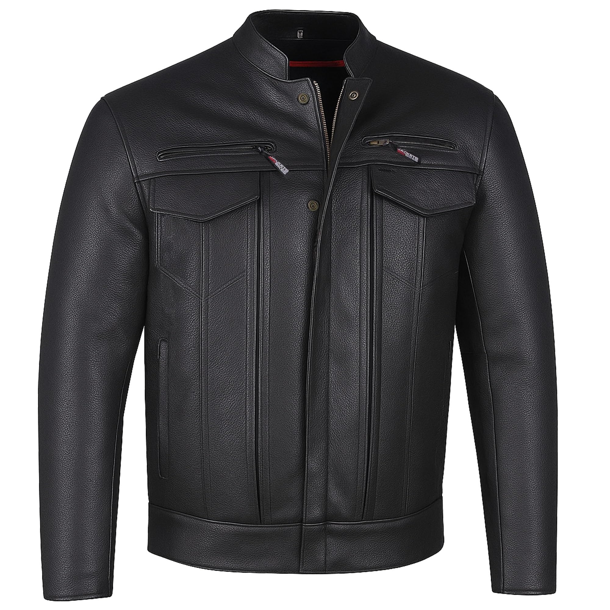 Amazon.com: COMMUTER Men's Motorcycle Jacket, Premium