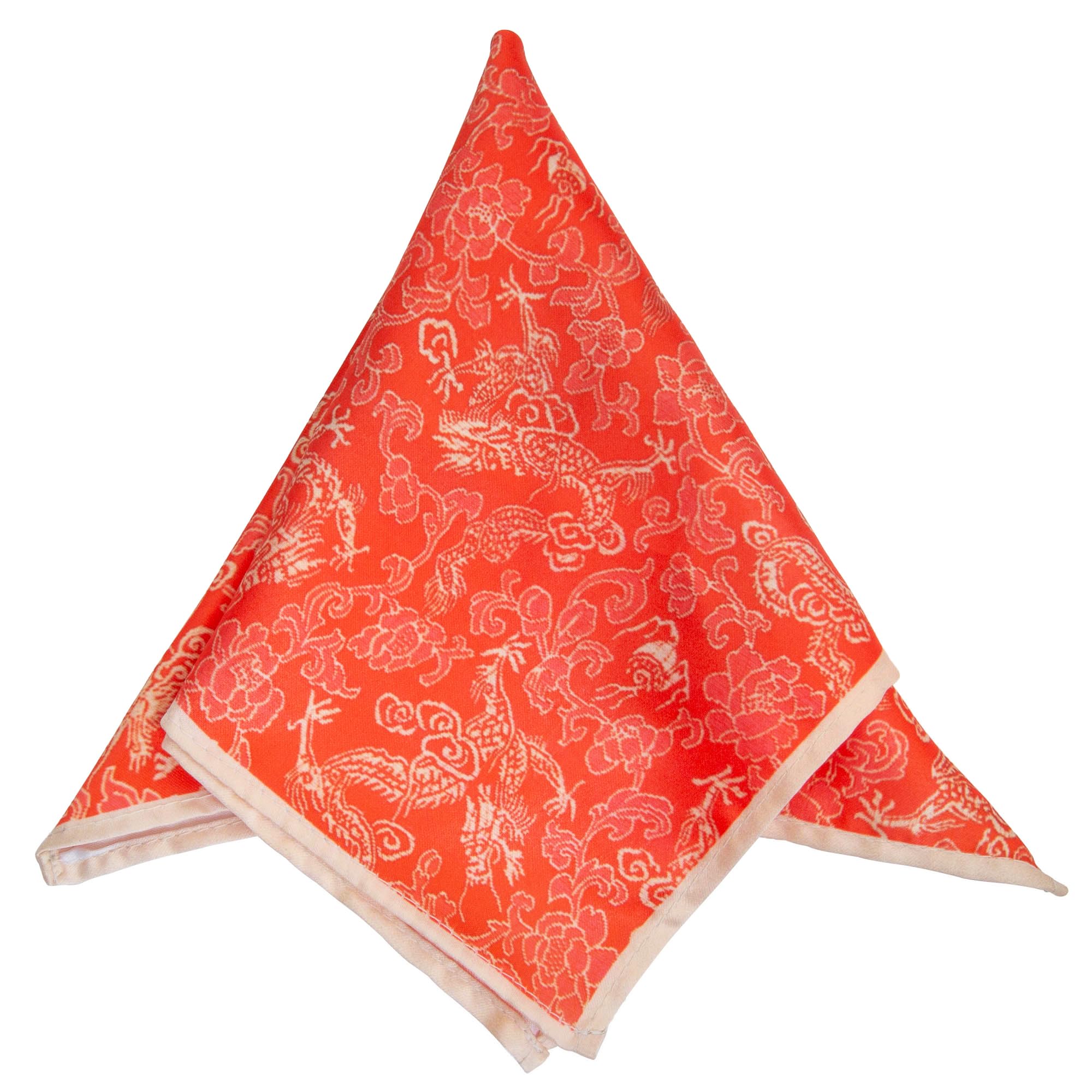 to the nines Men's Red Pocket Square-picture-14