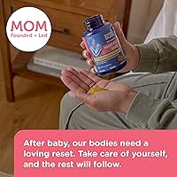 Vista 4 de Mommy's Bliss Gomitas de apoyo posnatal Reset My Body con biotina y colágeno, apoya la energía posparto, la curación y la salud