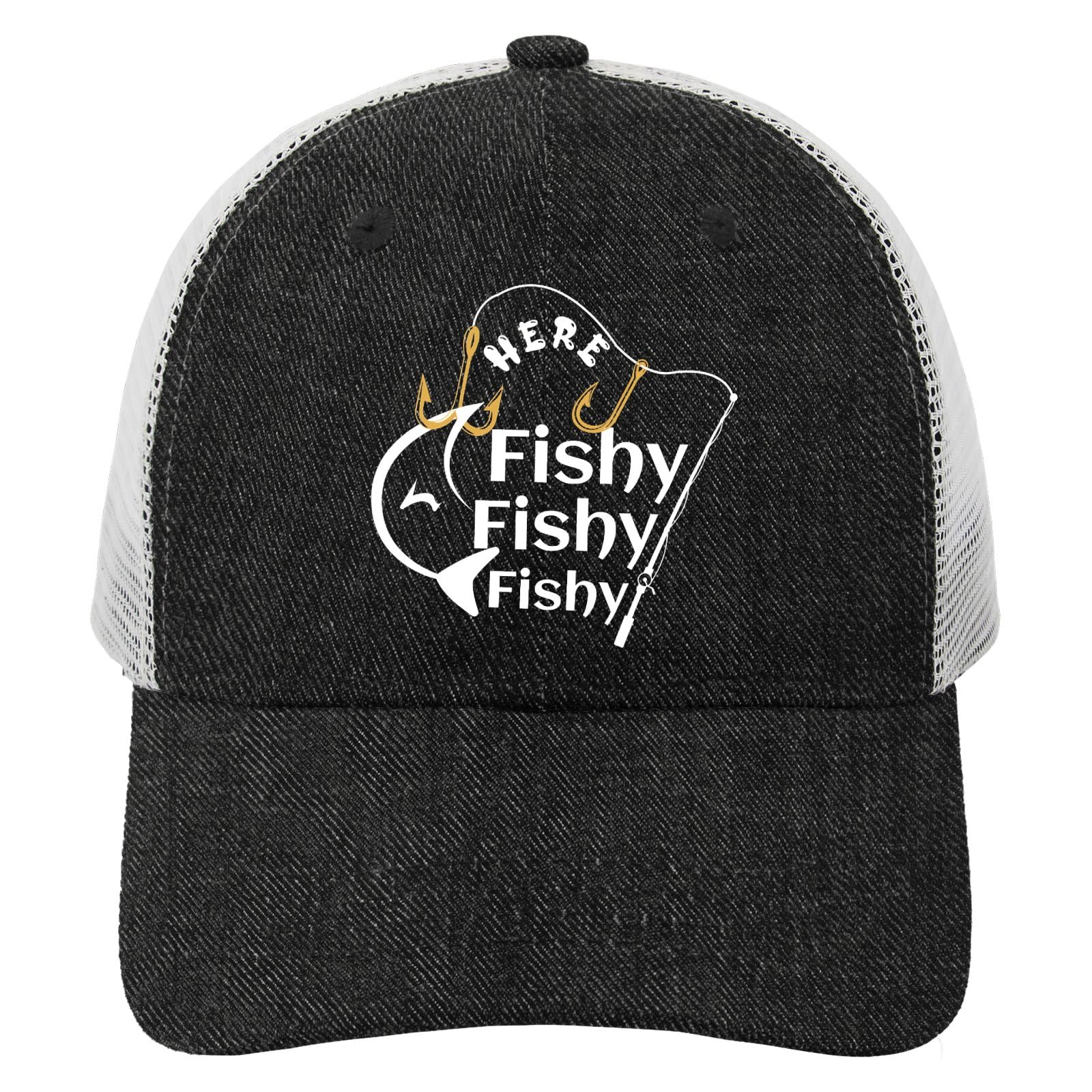 Here Fishy Fishy Fishy Sun Hats Garde Cap for Men