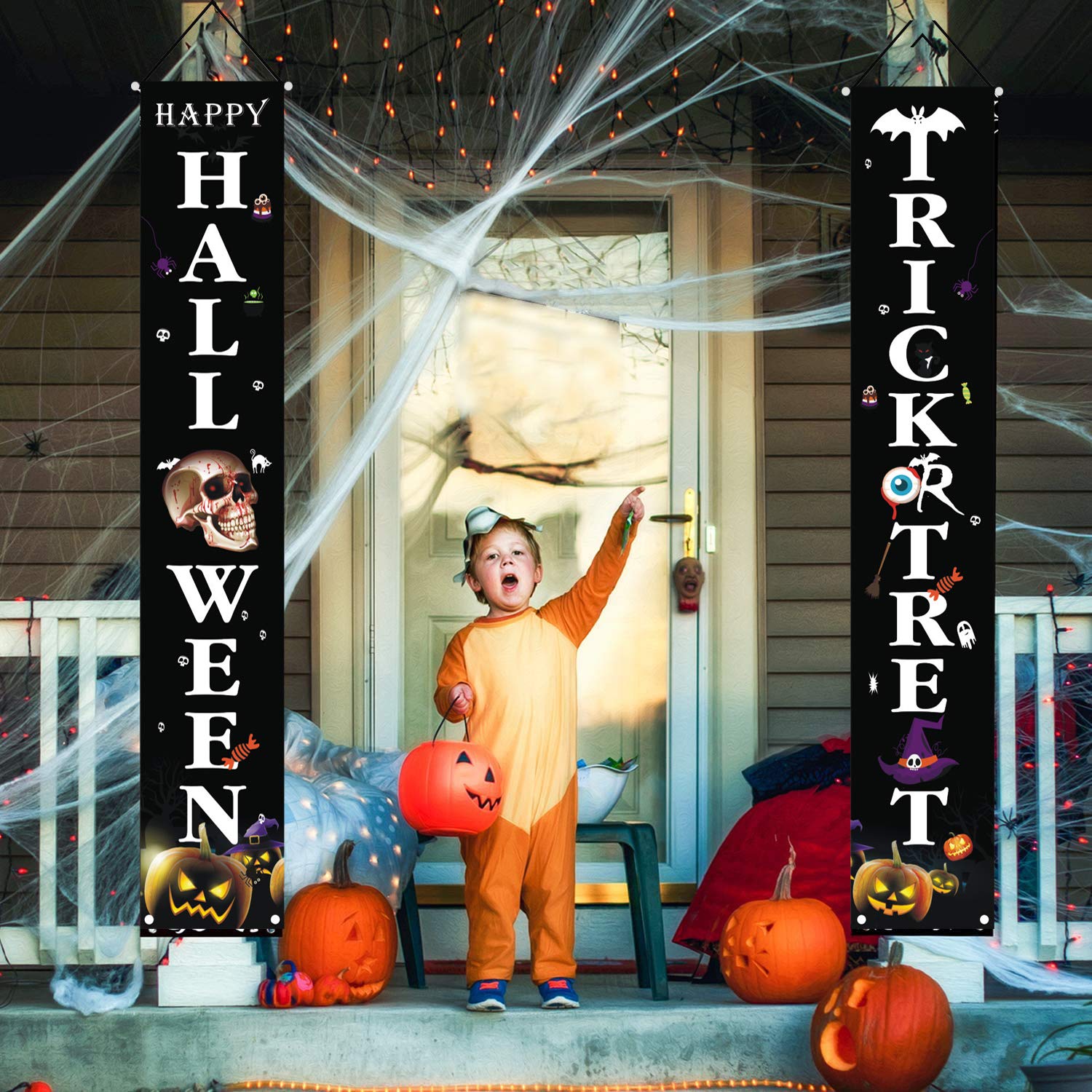 RIFFUEHalloween Decorations Outdoor Trick or Treat