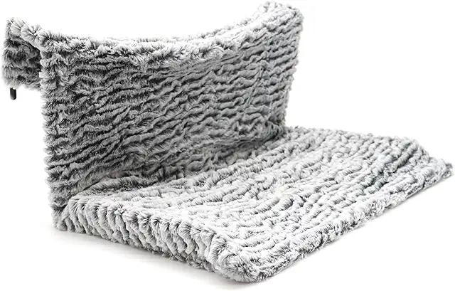 Lit Radiateur pour Chat Blanc 48x30x26 cm - Hamac Chat Radiateur Confortable