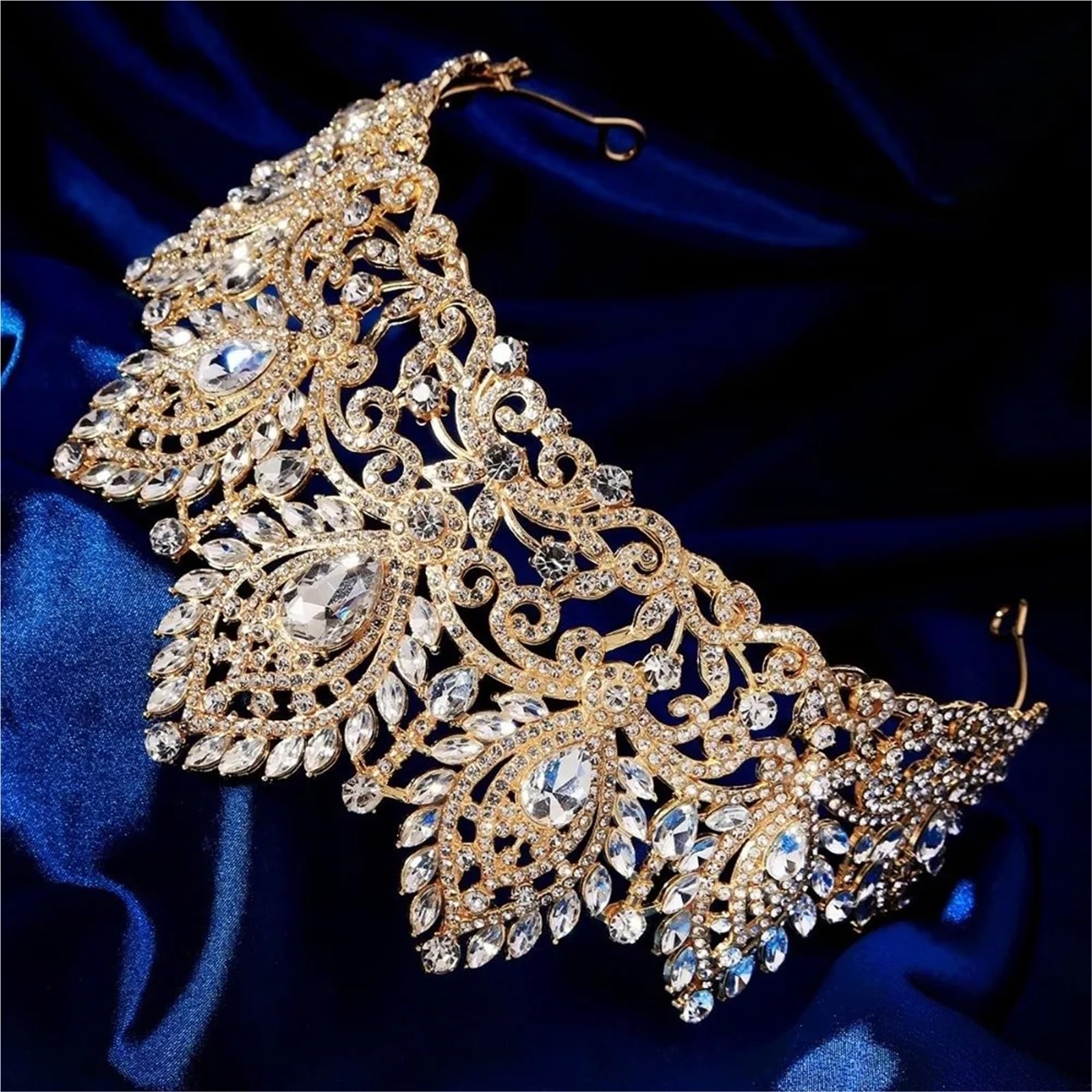 Tiara nuziale principessa Copricapo elegante Corona regina Per donna