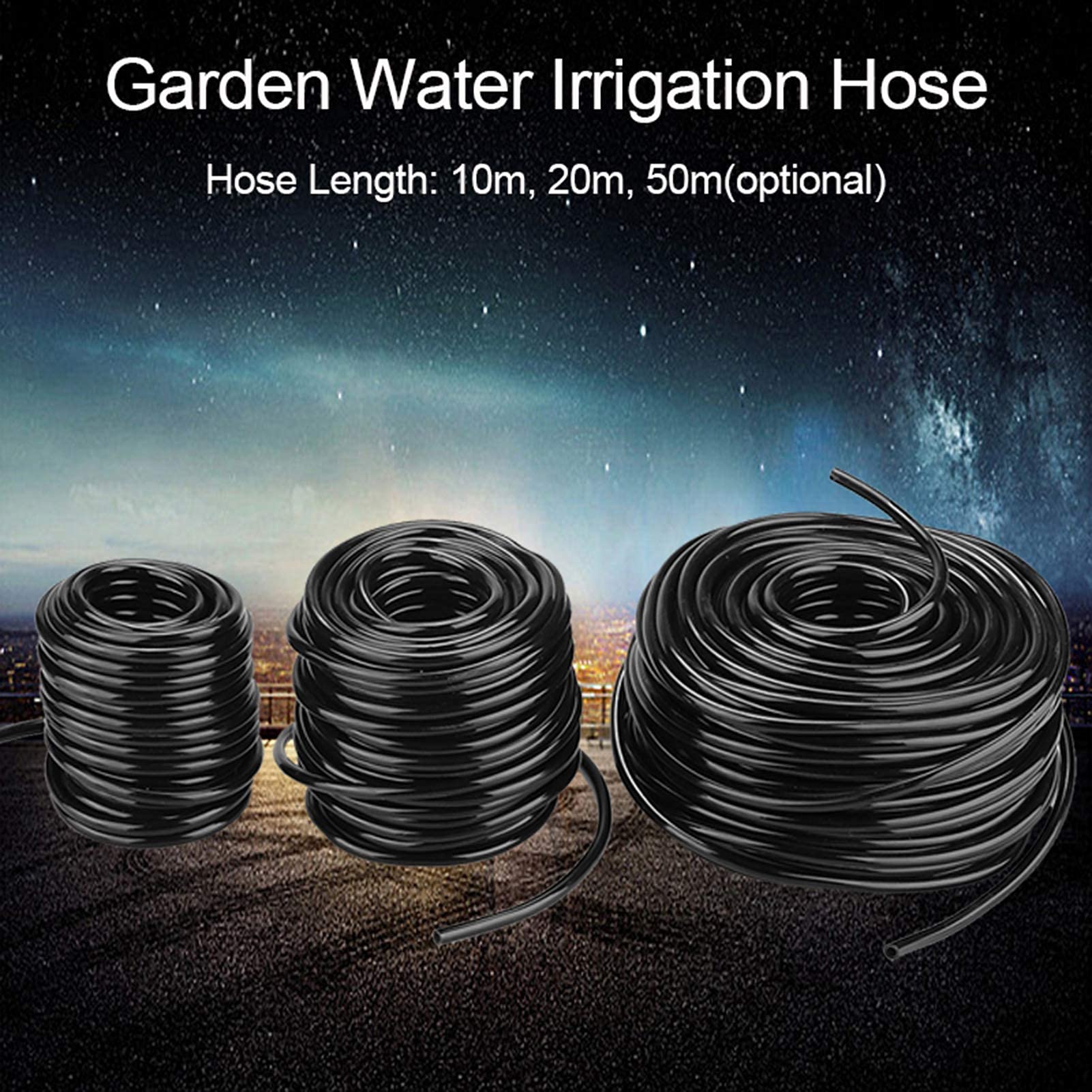 Tubo Per Irrigazione In PVC | Diametro 4/7 Mm | Resistente Alle Temperature | 10/20/50 Metri | Ideale Per Giardino E Agricoltura - 5