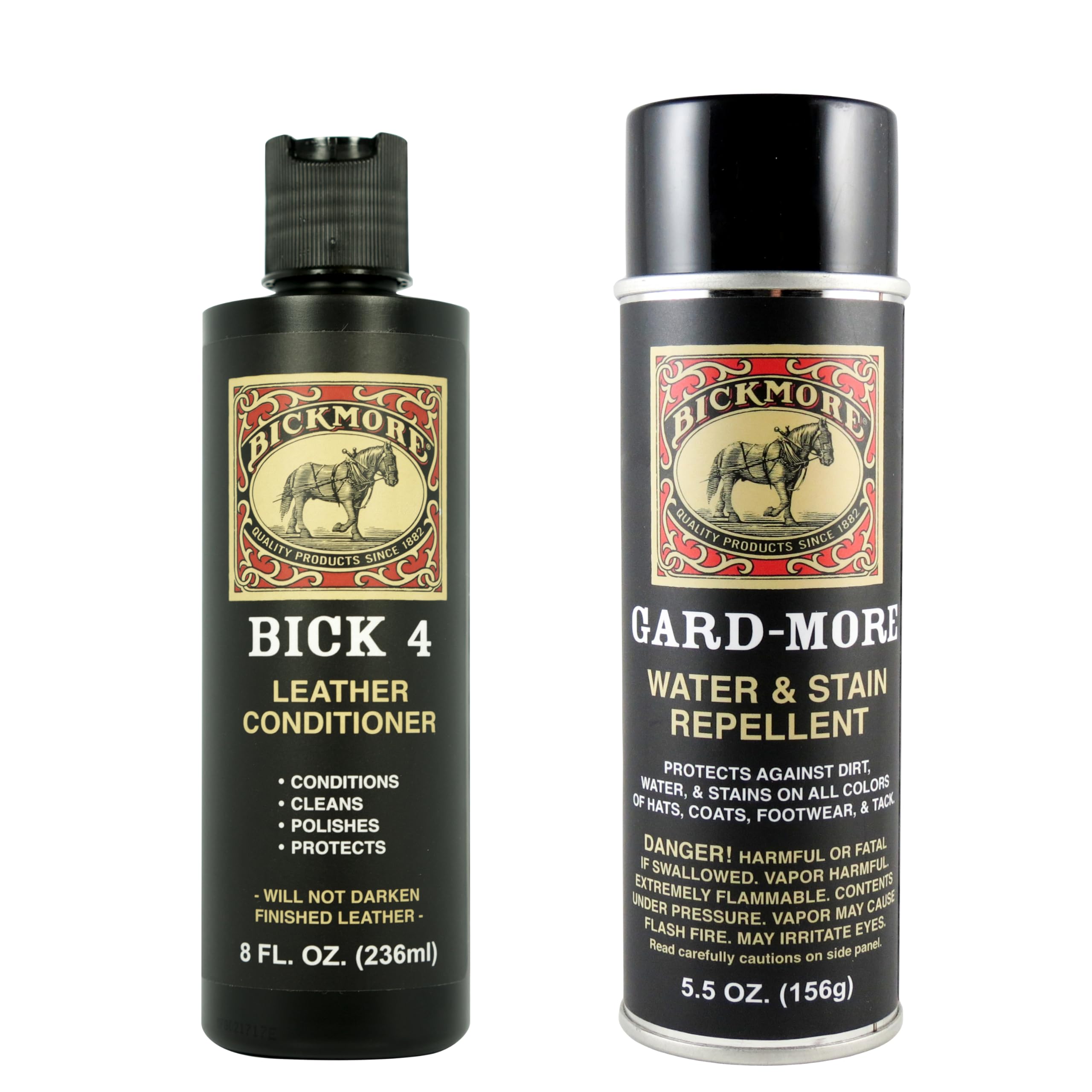 Bick 4 Leather Conditioner & Gard-More Water Stain Repellent