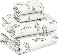 Vista 189 de RUVANTI Flannel Sheets Twin Size - 100% Cotton Double Brushed Twin Sheets Set, Deep Pockets 16 Inches, All Seasons Breathable & Extra Soft Bed Bali