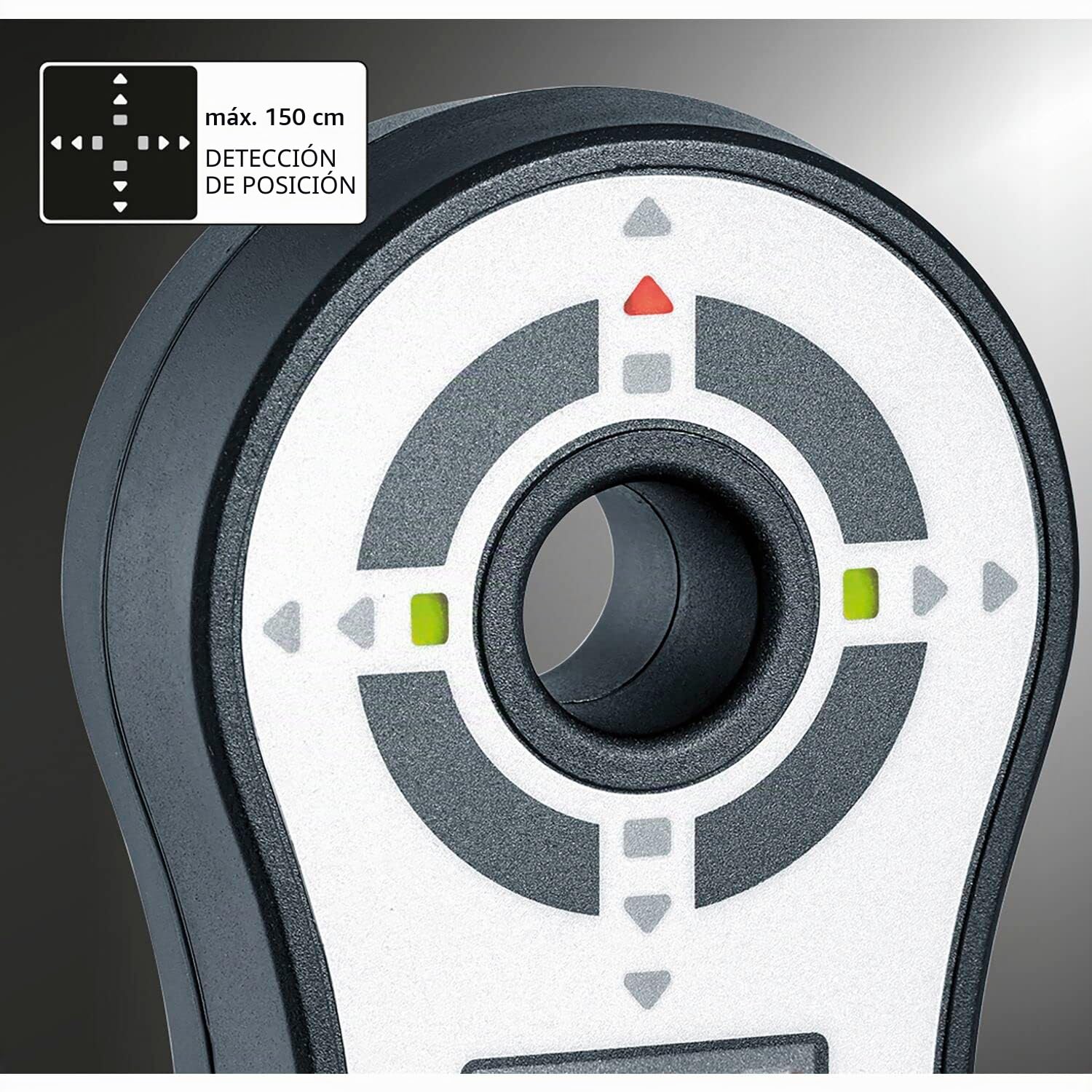 Laserliner CenterScanner Plus - Nivelador láser (Negro, Gris, -30 - 40 °C, -40 - 60 °C, 75 mm, 28 mm, 172 mm)