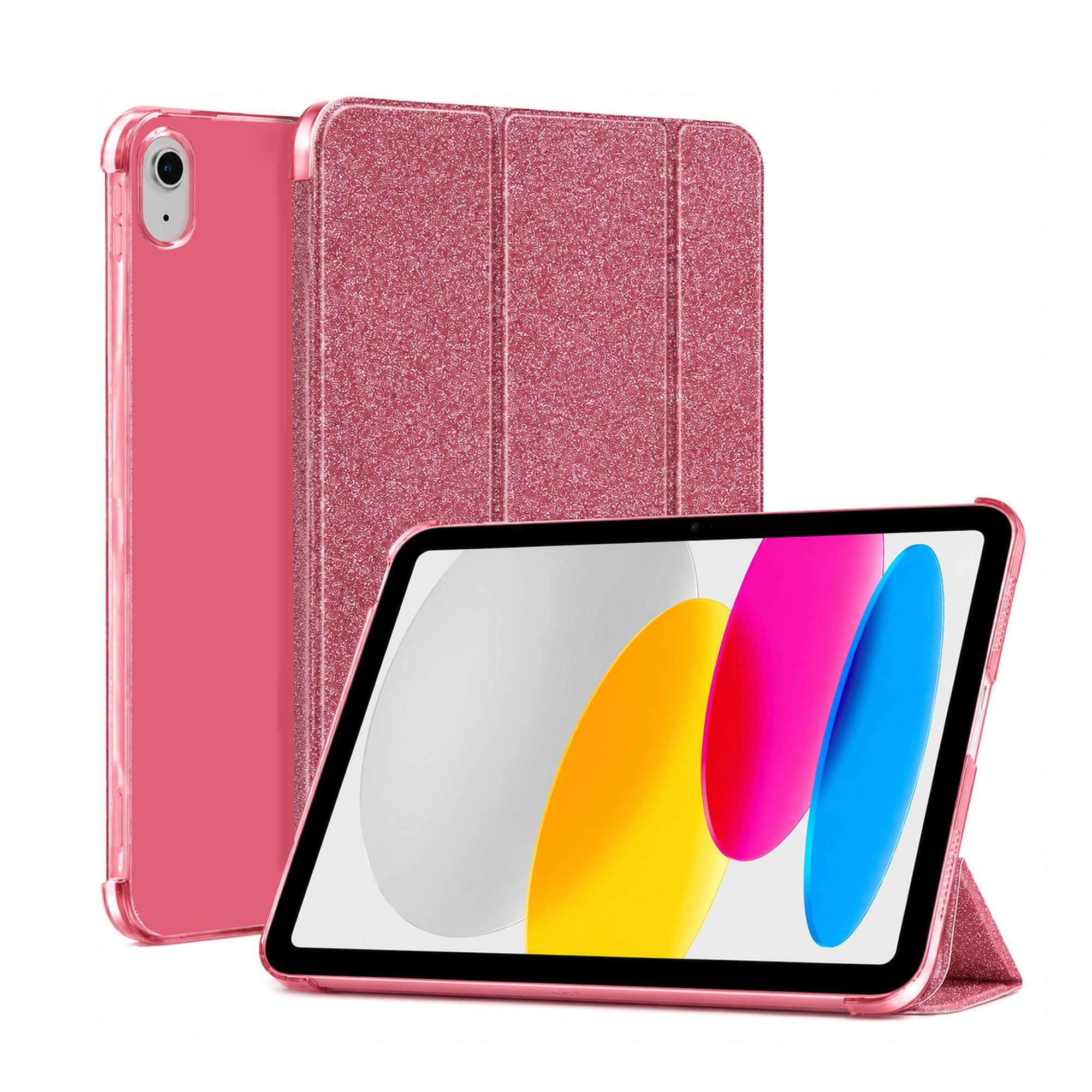 MOCA Case for iPad A16 11th Generation (11 Inch) & iPad 10th Generation (10.9 Inch), Slim Stand Case, Translucent Back Shell, Touch ID Support-image-18