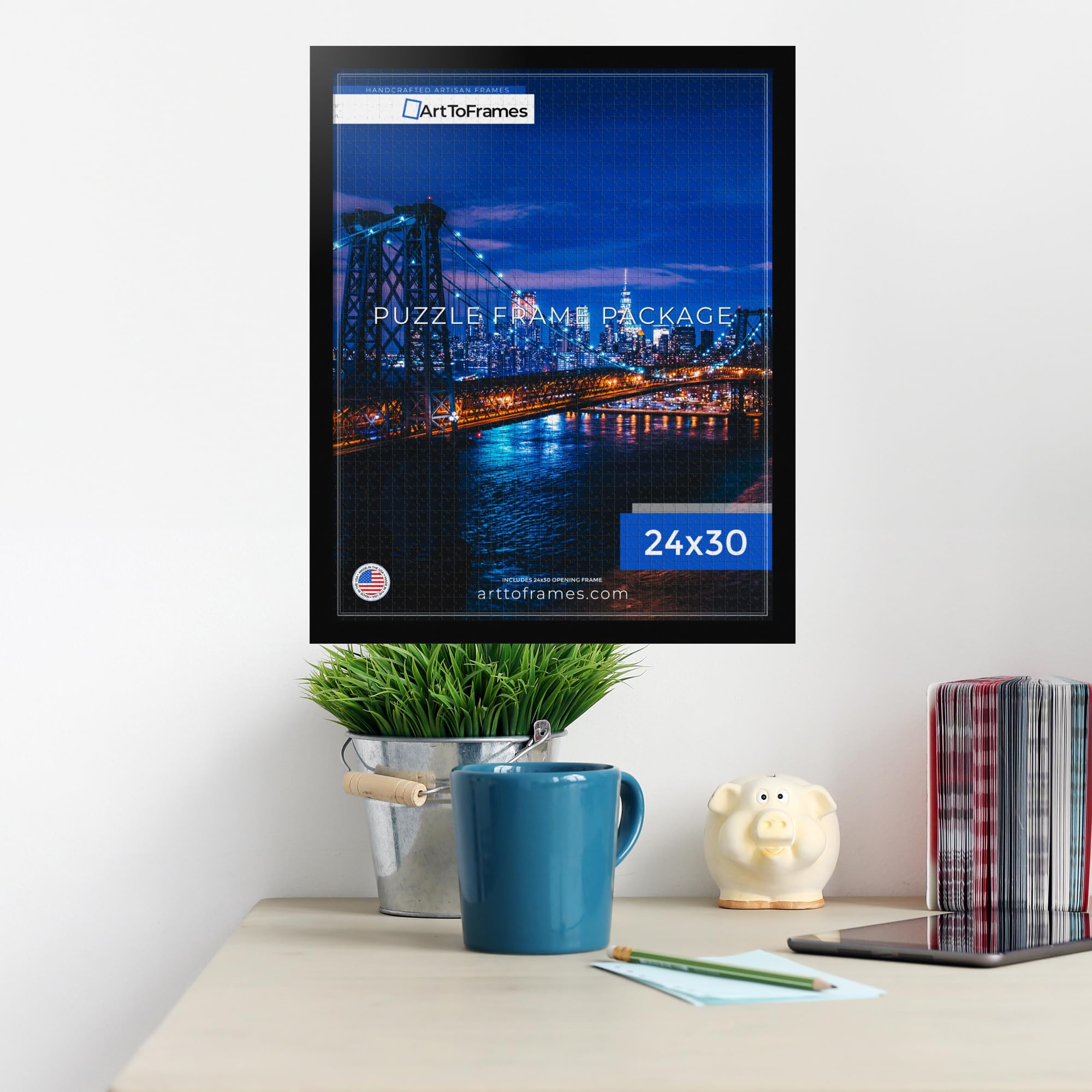 OneFRAME A set 24φ × 11 30φ × 1 Amazon.com - ArtToFrames 24x30 INCH/61x76.2 CM Black Frame for