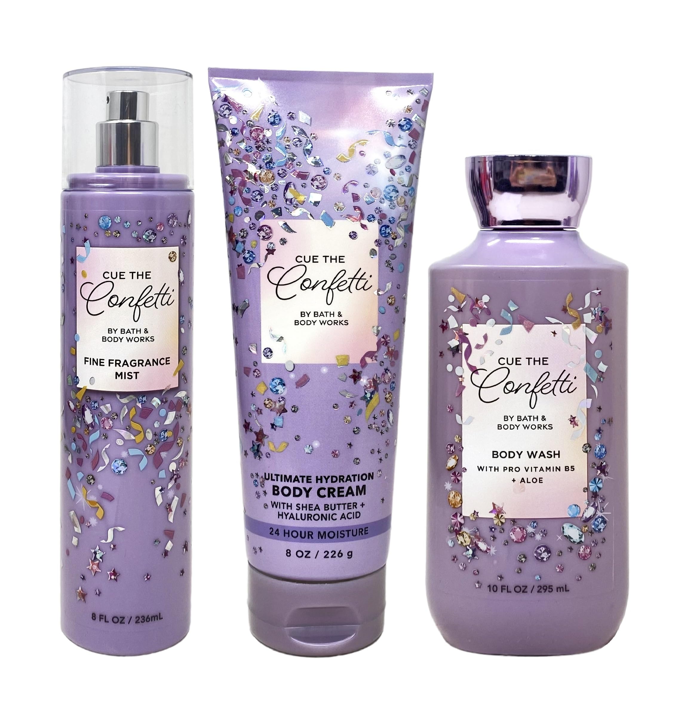 Dahlia, BBW Bath and Body, Bundle Set of Body Wash and Ultimate Hydration Body Cream, Gold