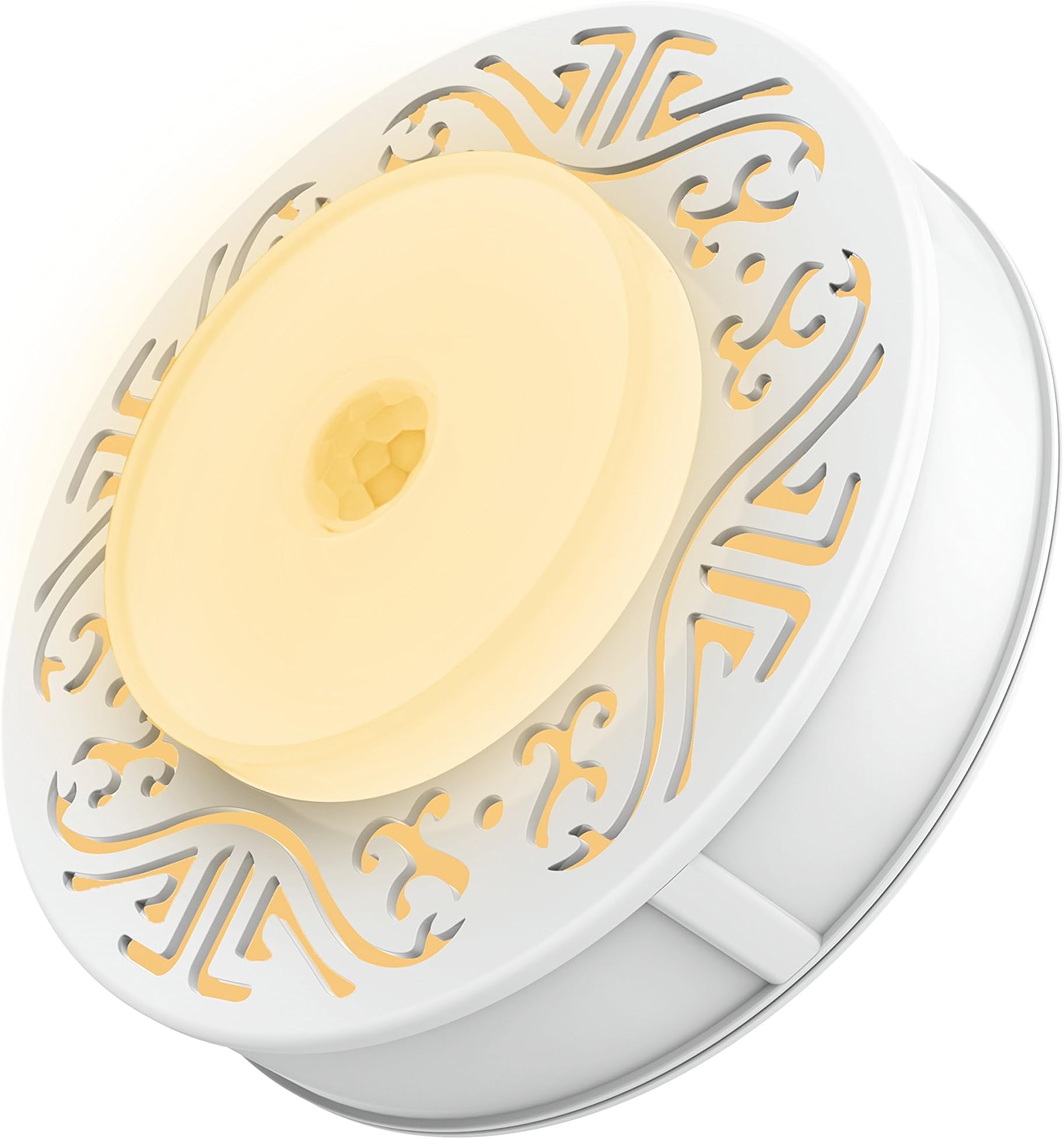 HONXEE L3 Night Light Motion Sensor LED Light Powered by Battery Stick to Anywhere on Wall Closet with Magnet and Adhesive for Hallway Stair Bathroom Kitchen