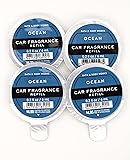 Generic Ocean, Bath and Body, Car Fragrance Refill, 0.2 fl oz each, 4 pack, Blue