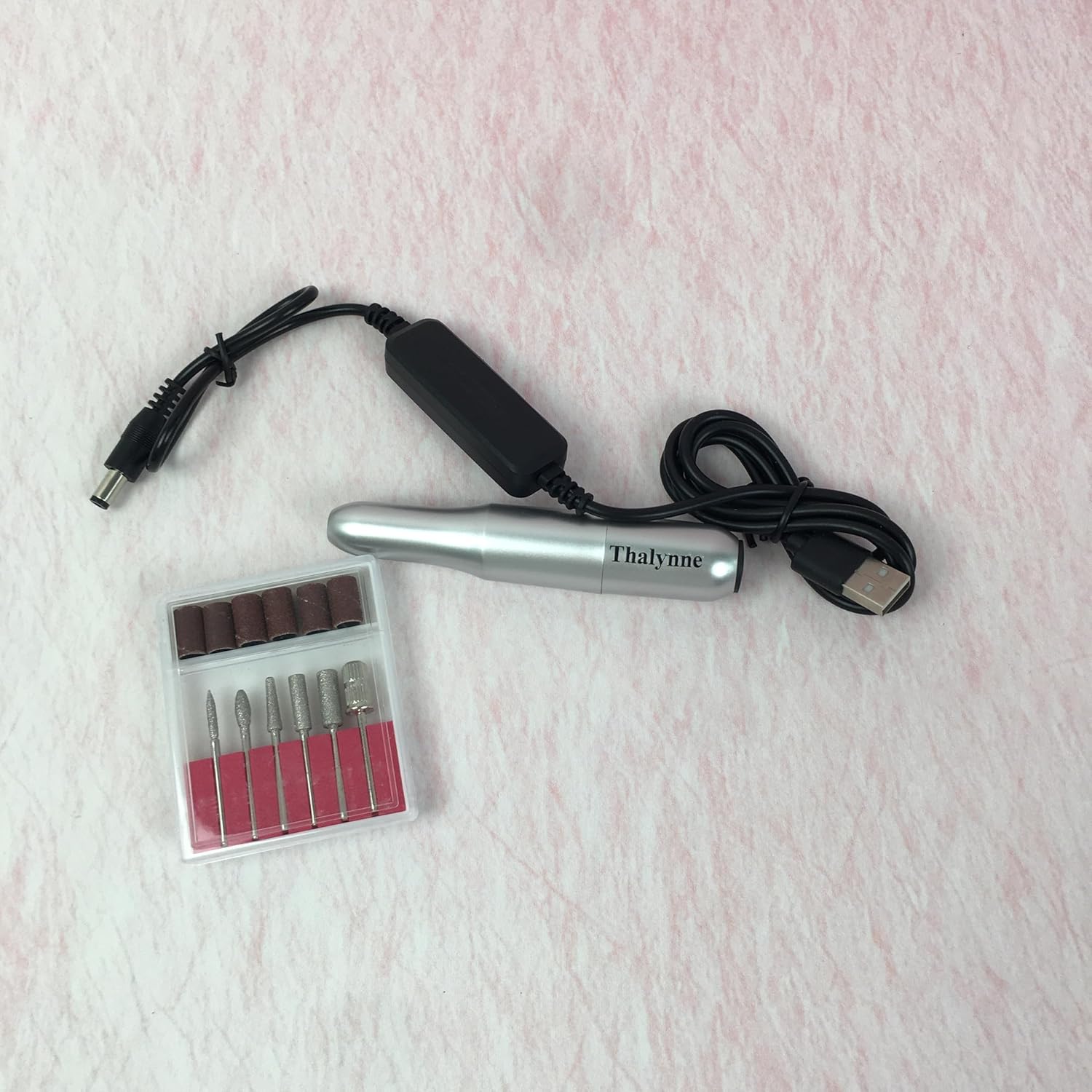Thalynne manicure sets Electric Nail Drill Kit: Portable Professional Nail Care Tool Set